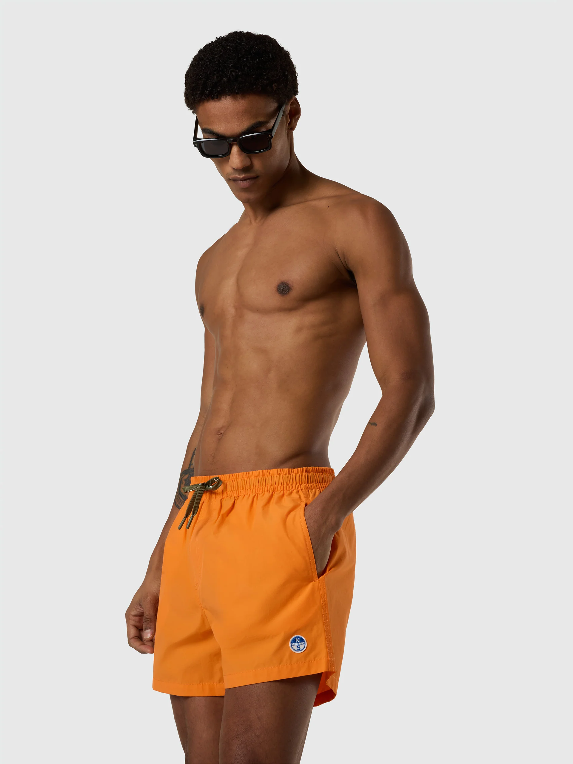 Swim shorts with logo patch - Image 23