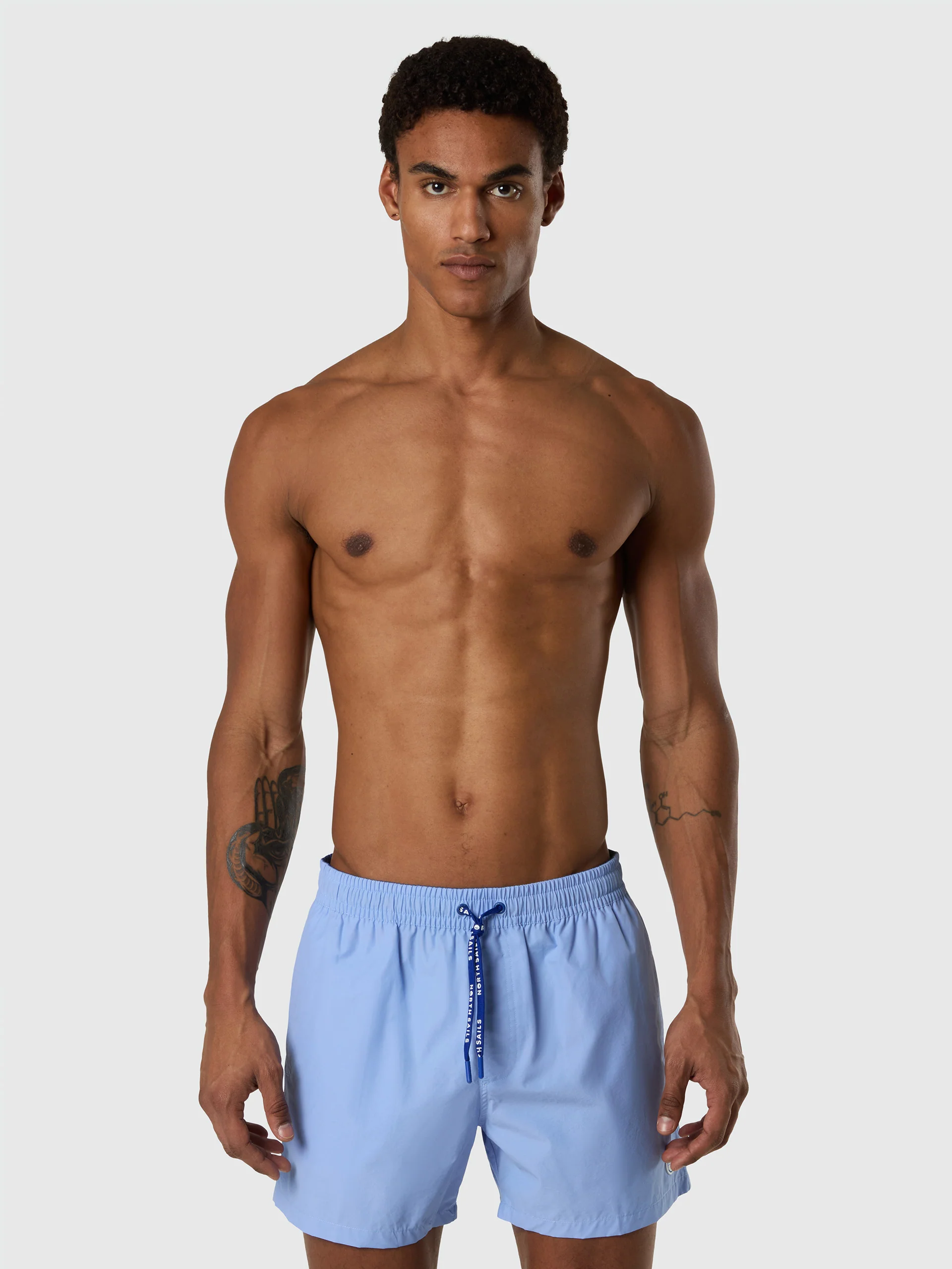 Swim shorts with logo patch - Image 36