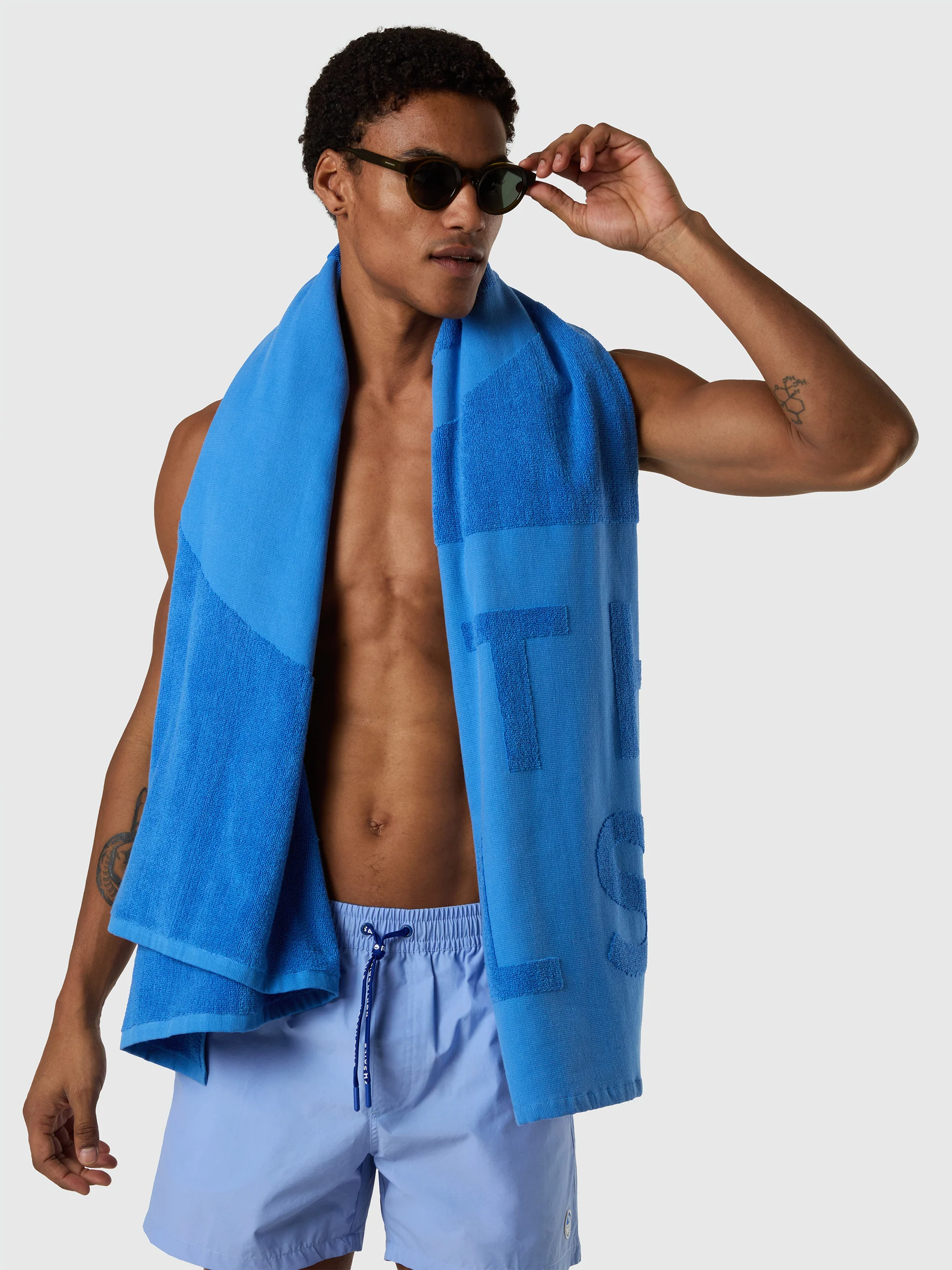 Swim shorts with logo patch - Image 37