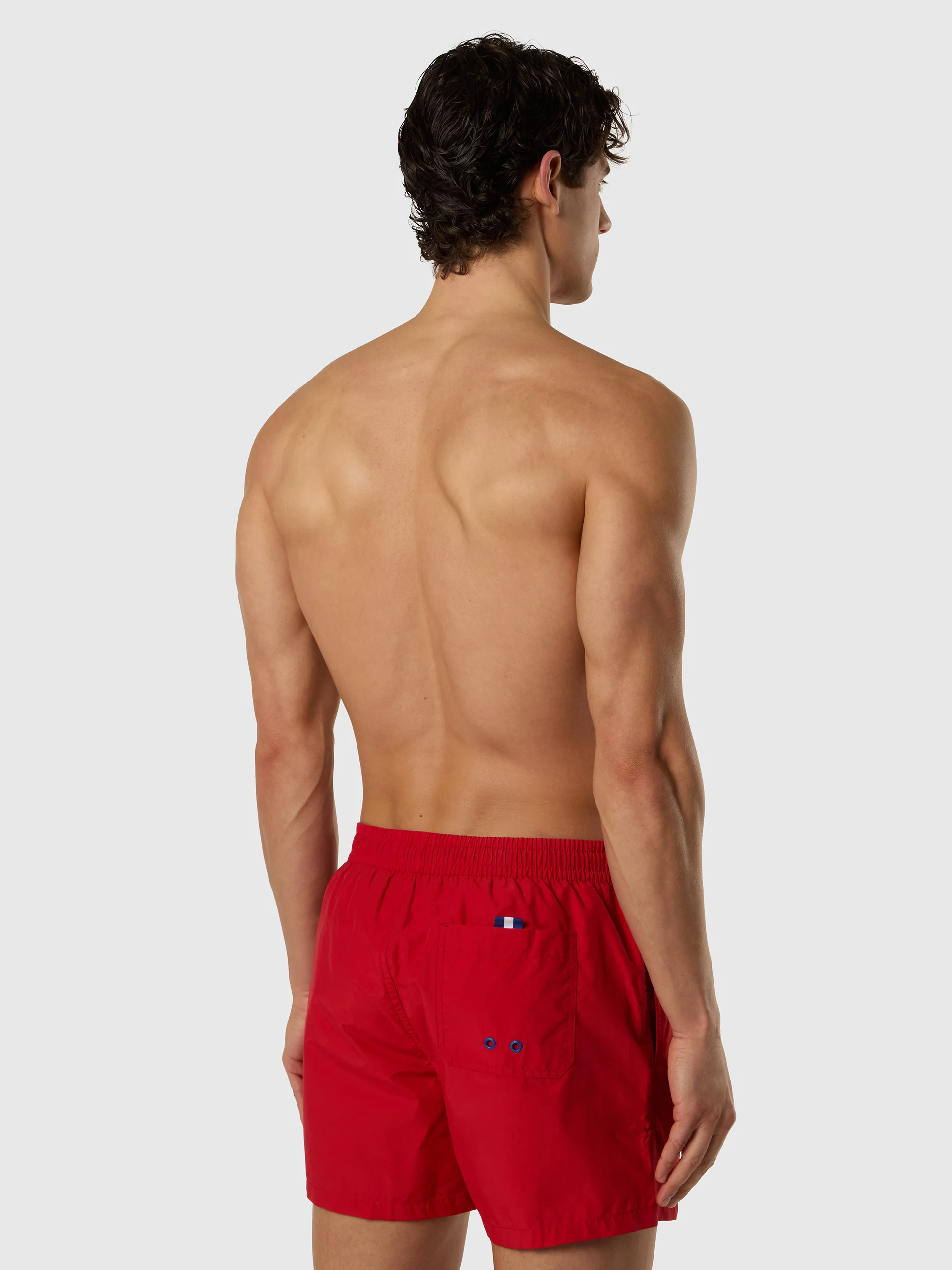 Swim shorts with logo patch - Image 4