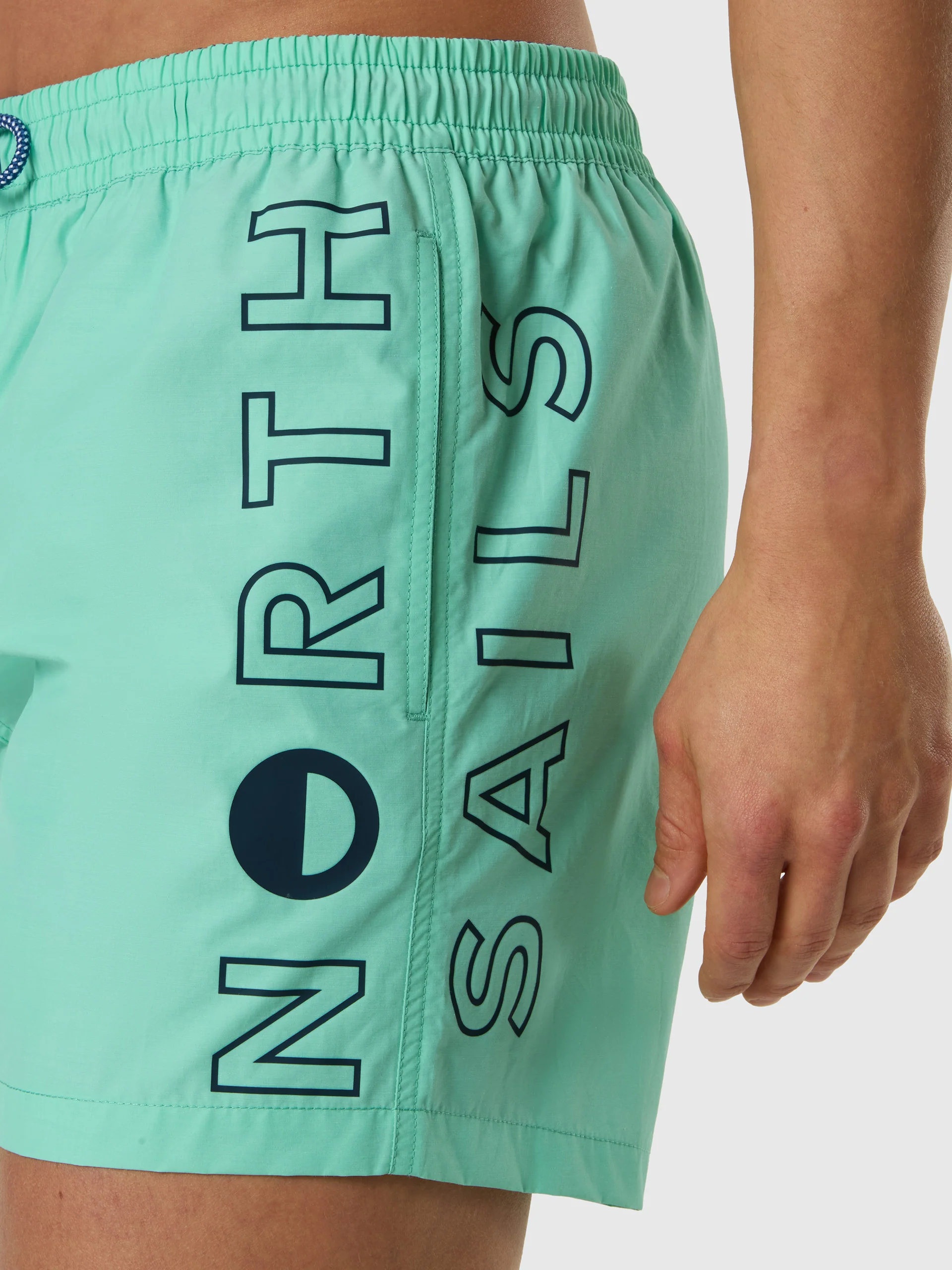 Swim shorts with vertical print - Image 13