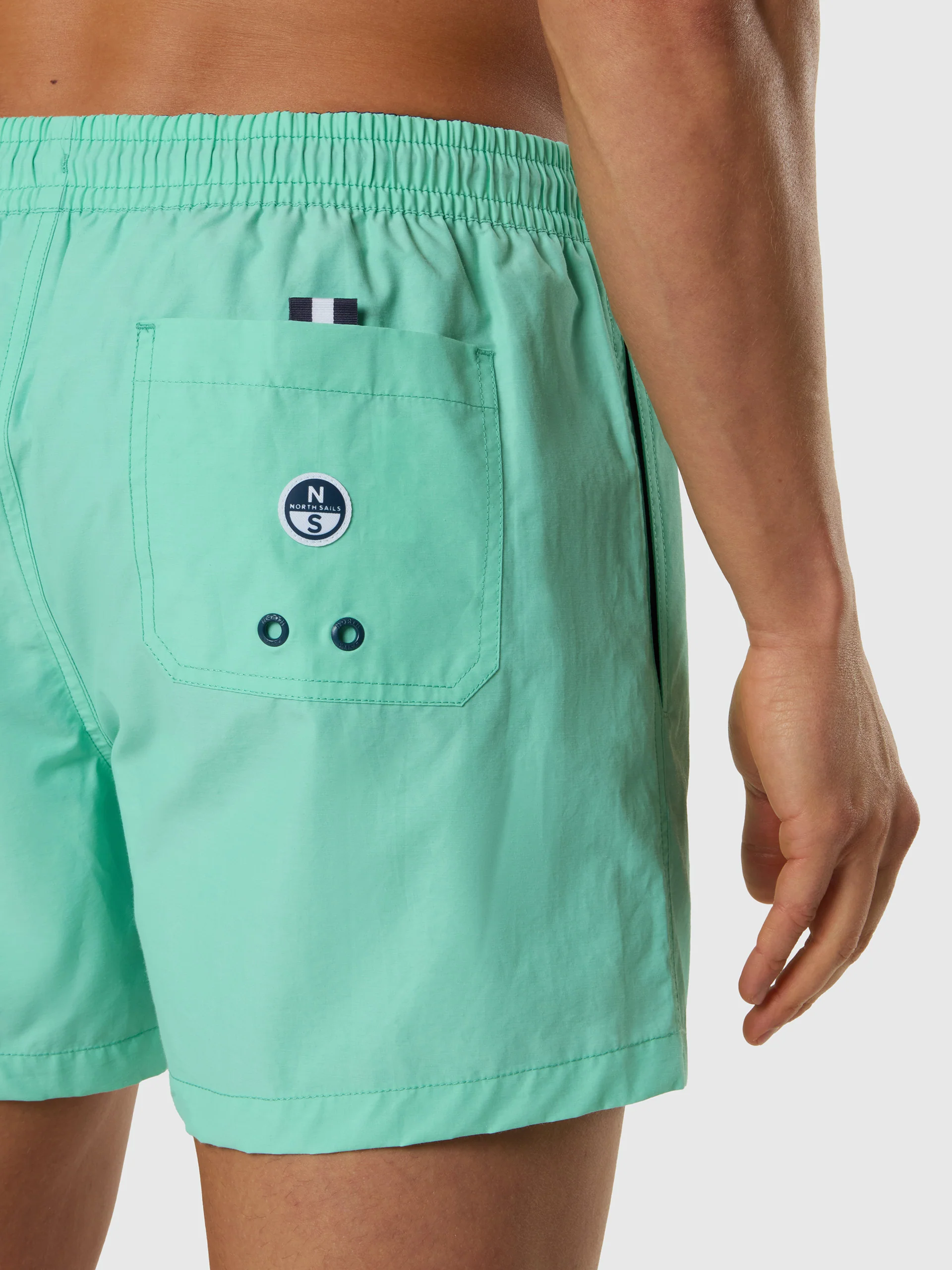 Swim shorts with vertical print - Image 14