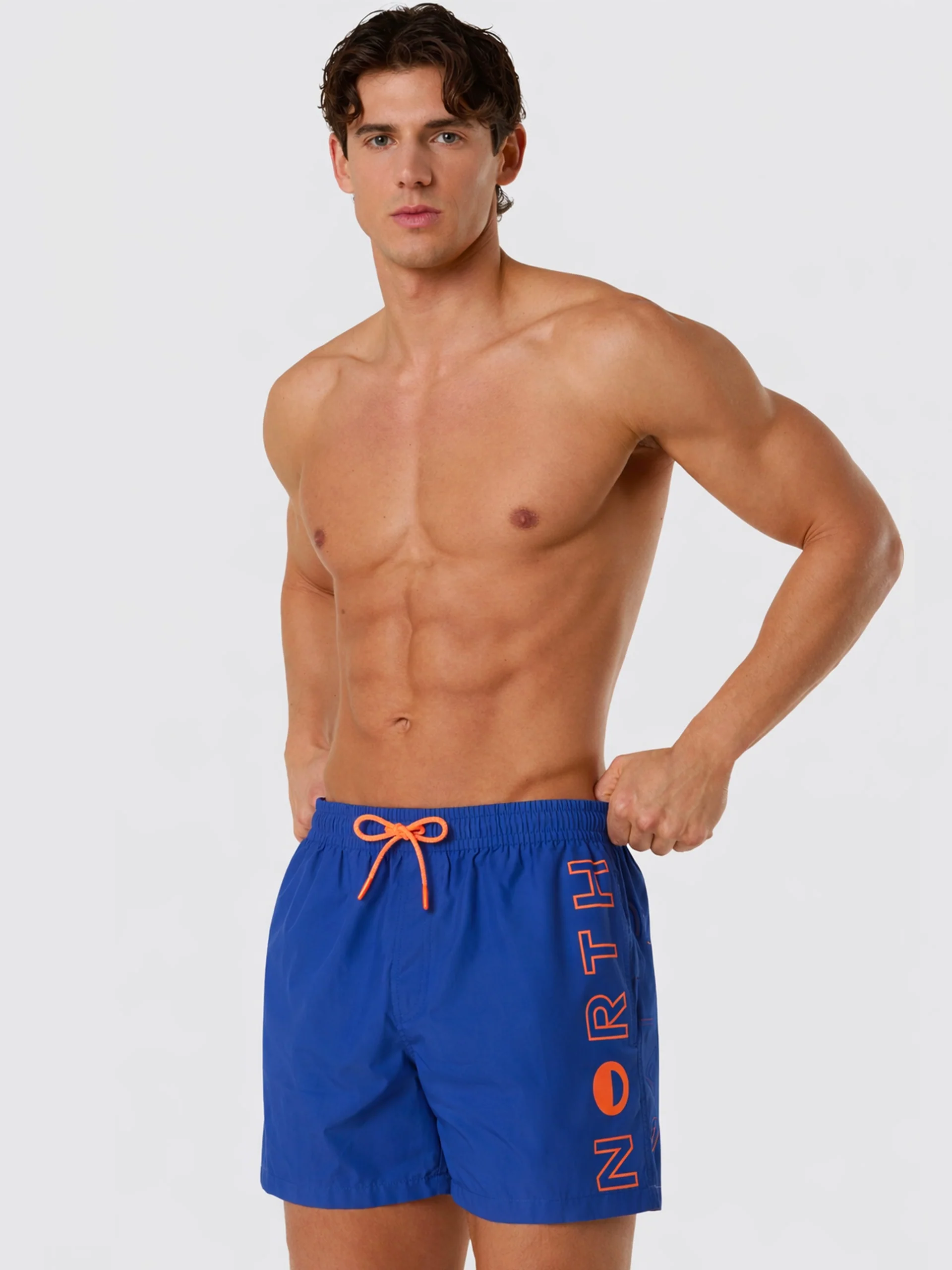 Swim shorts with vertical print - Image 16