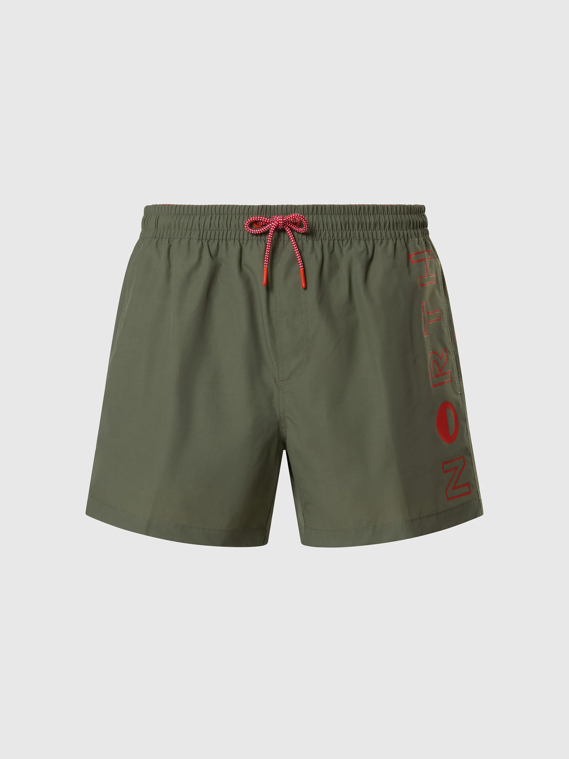 Swim shorts with vertical print - Image 3