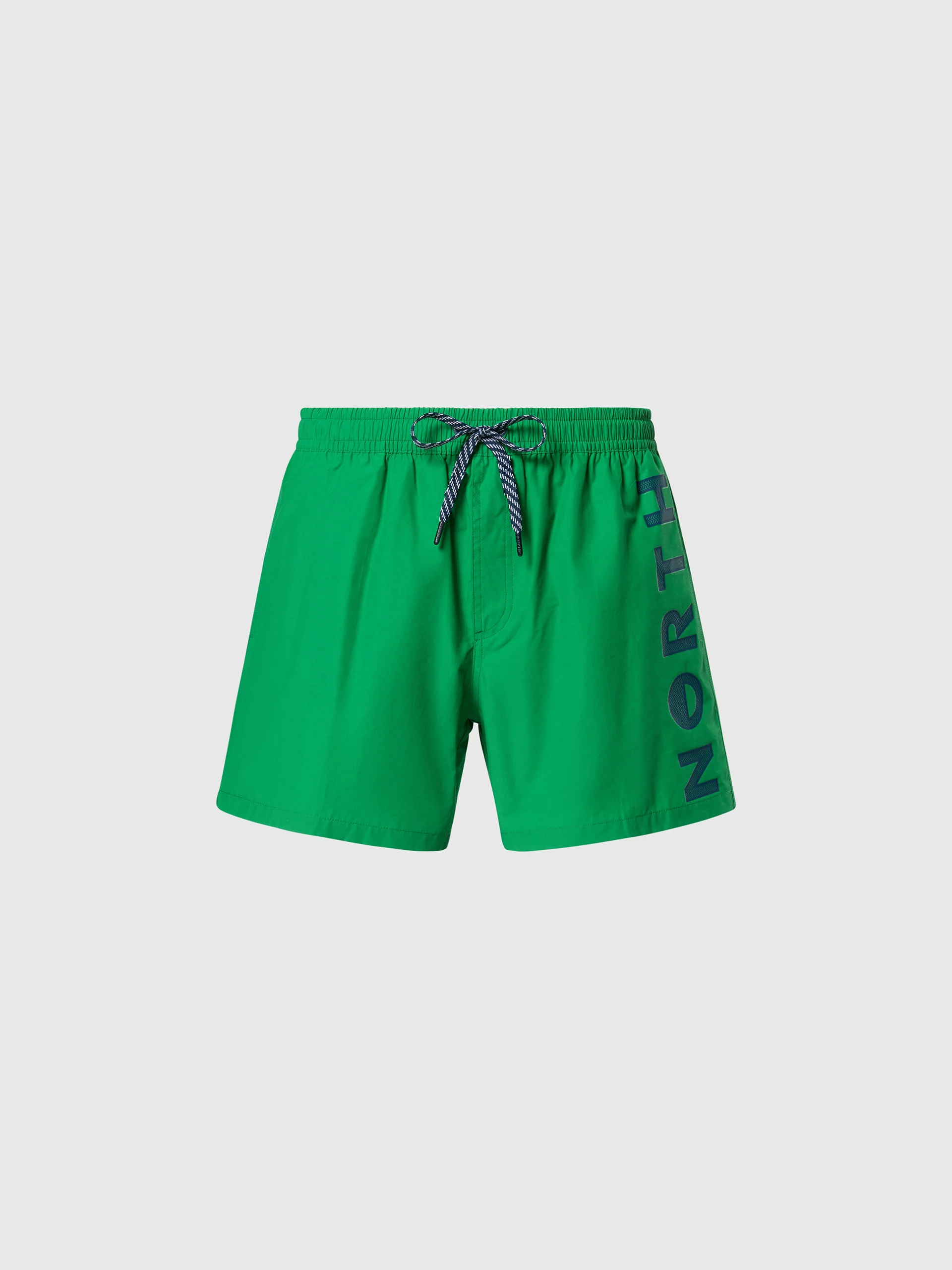 Swim shorts with vertical print - Image 10