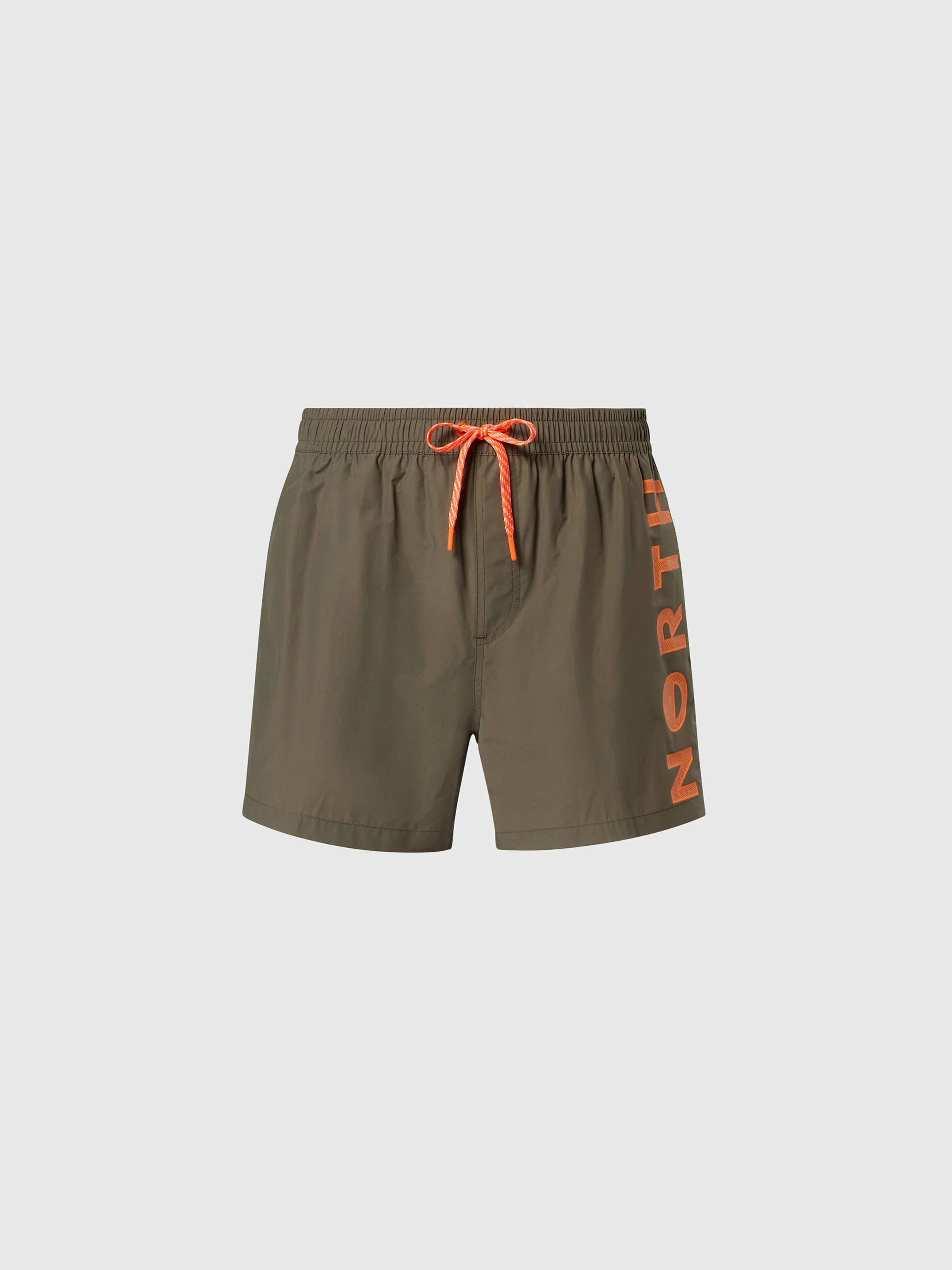 Swim shorts with vertical print - Image 3
