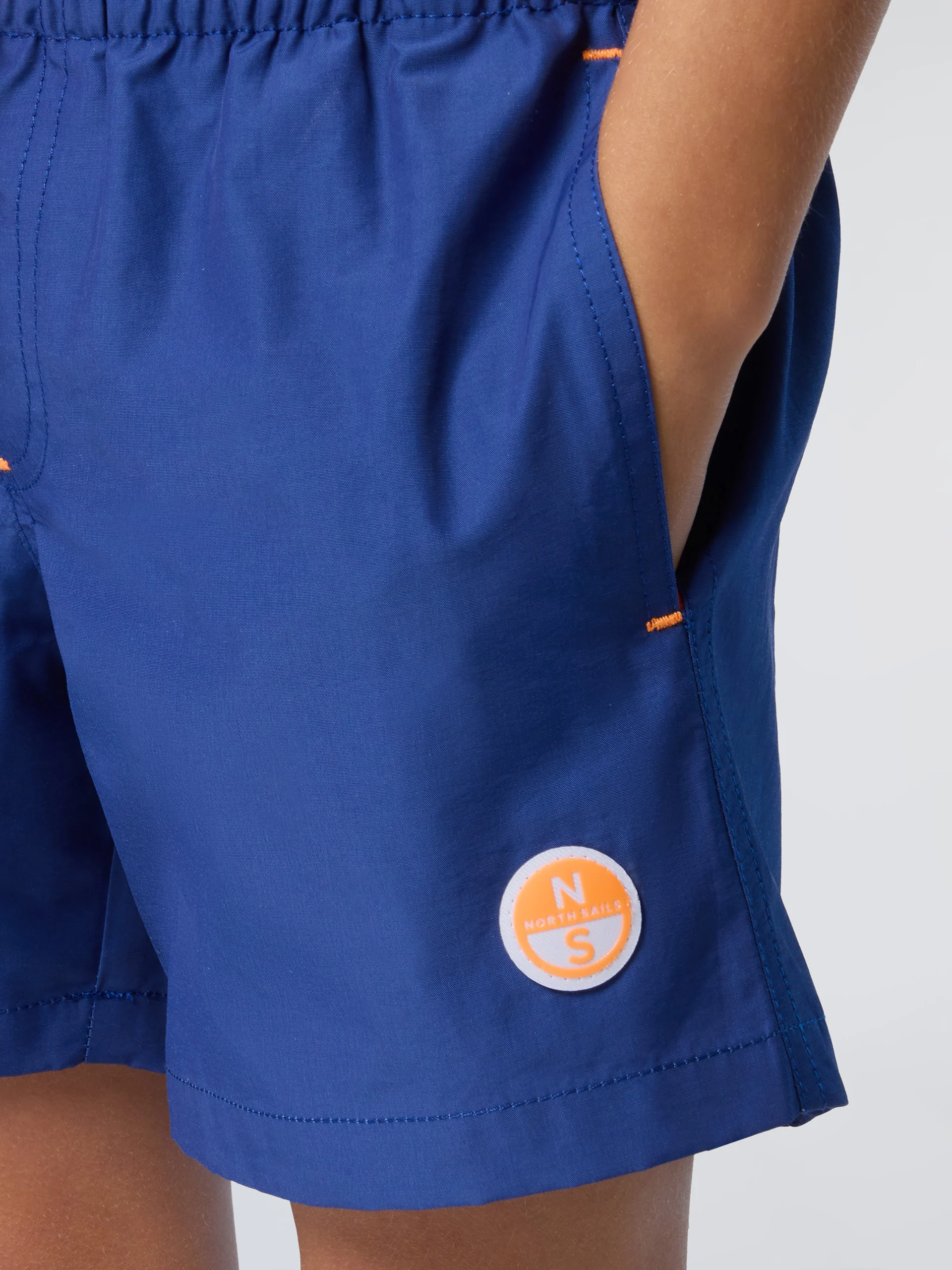 Swim shorts with contrast pocket - Image 25