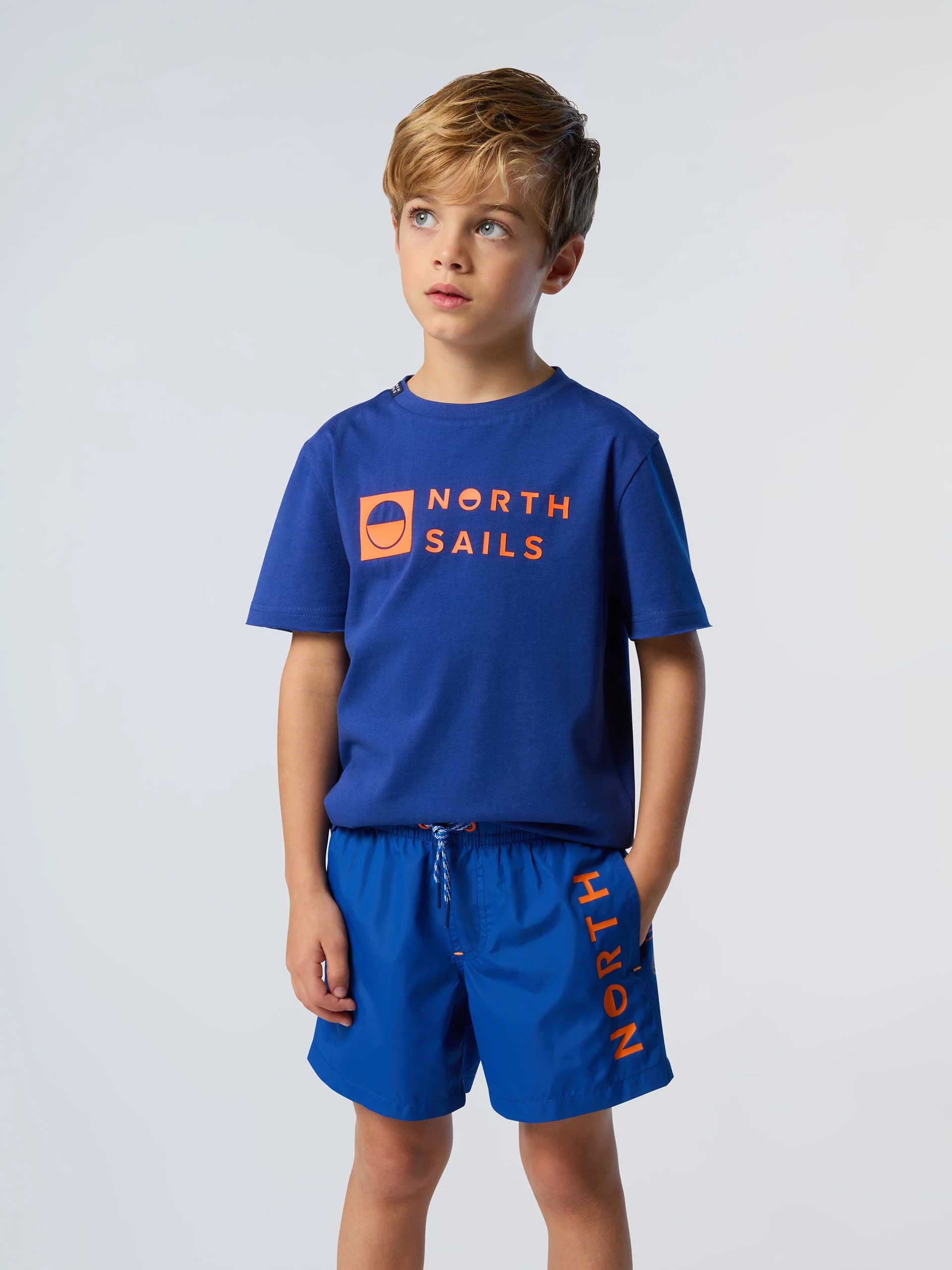 Swim shorts with vertical print - Image 16