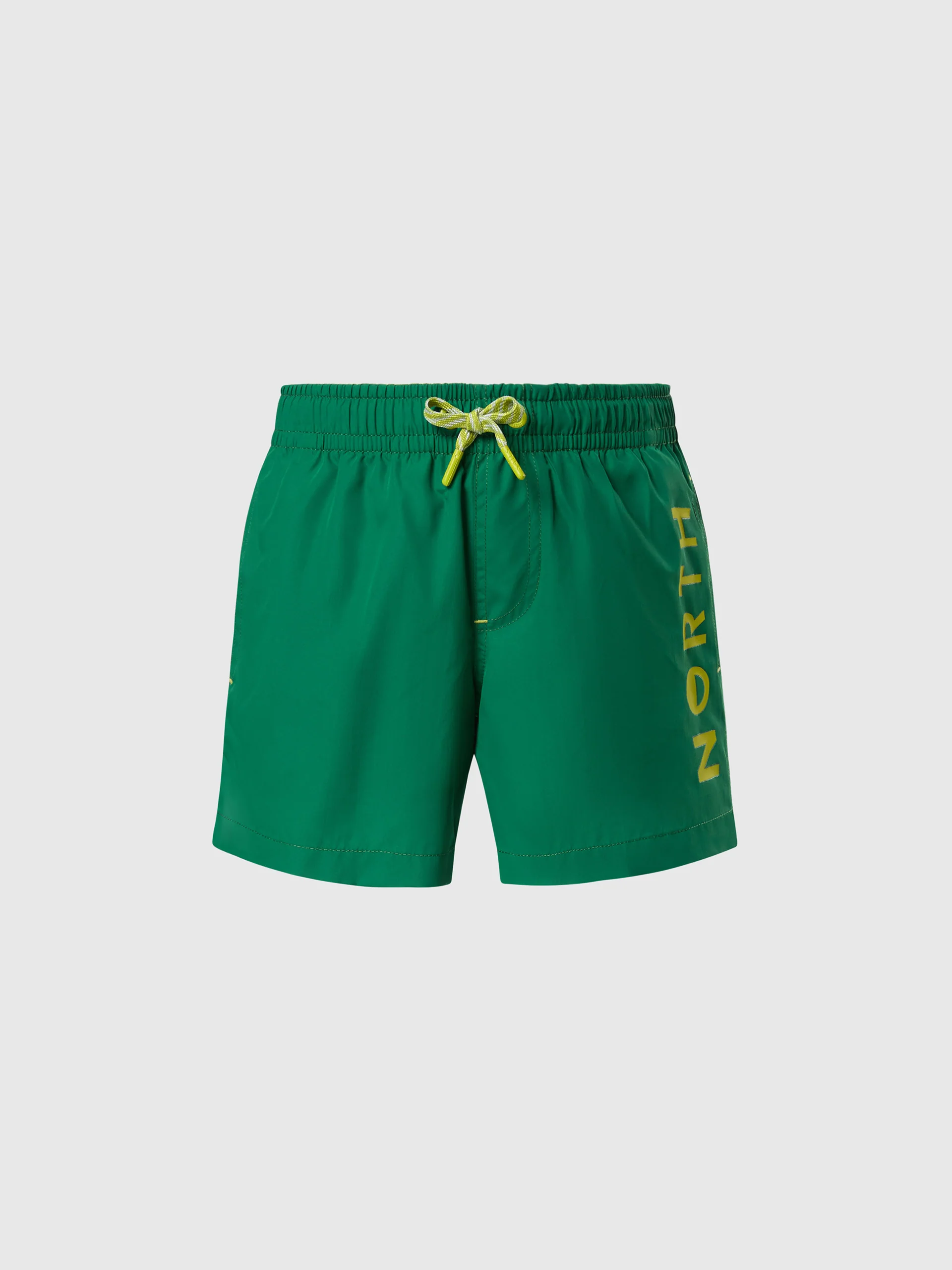 Swim shorts with vertical print - Image 3