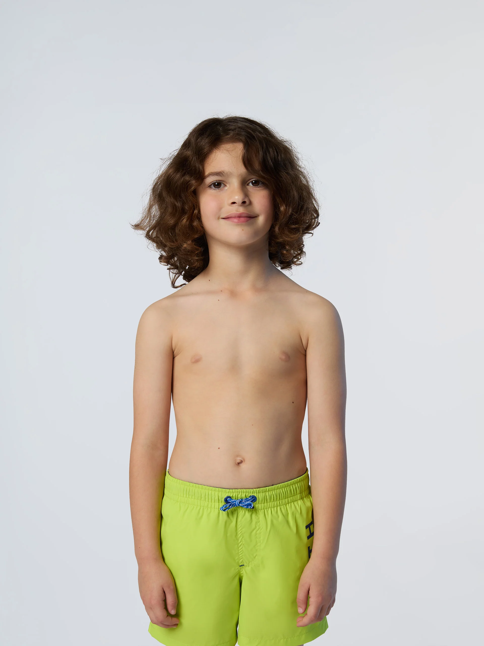 Swim shorts with vertical print - Image 8