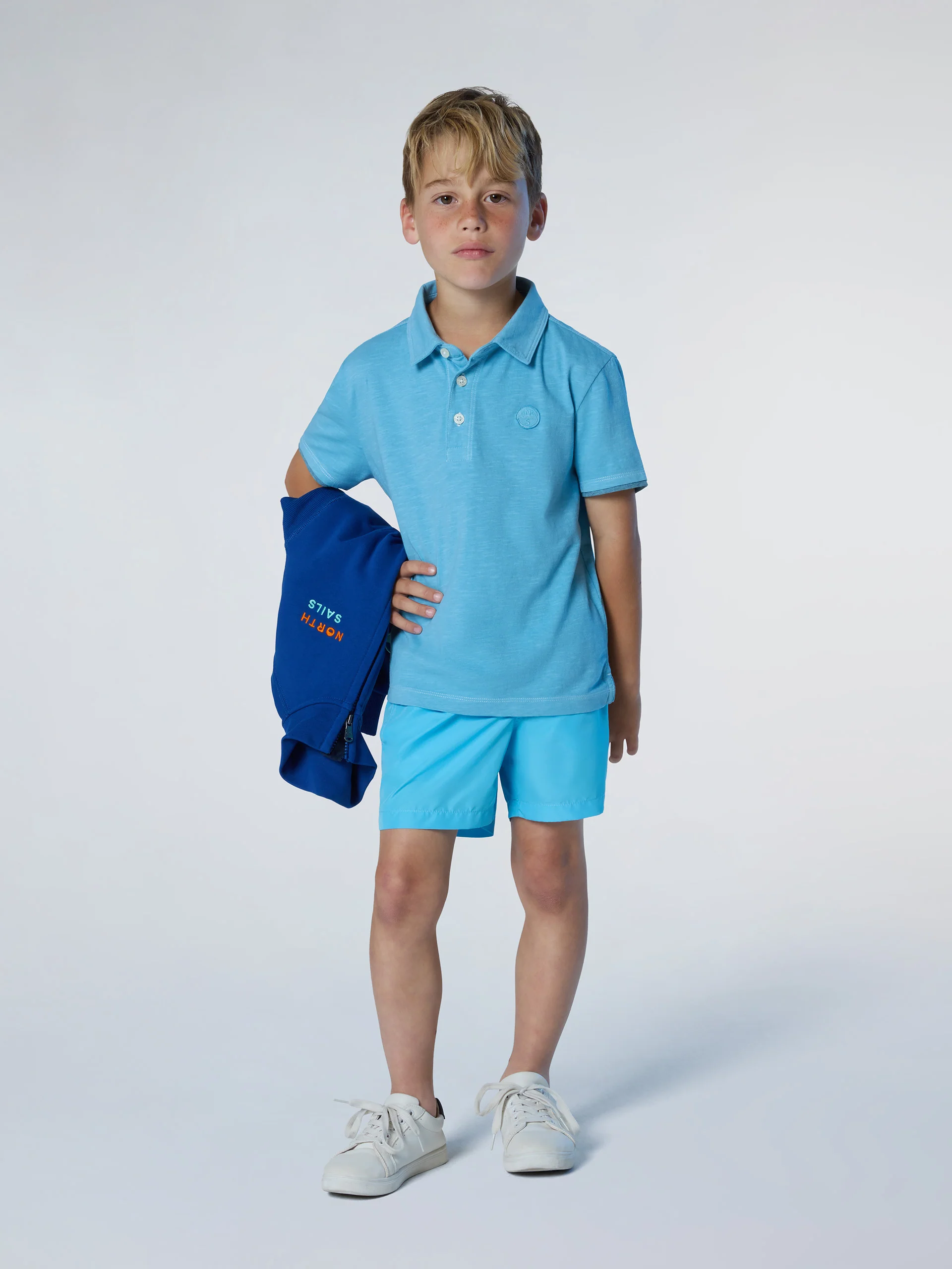Swim shorts with vertical print - Image 12