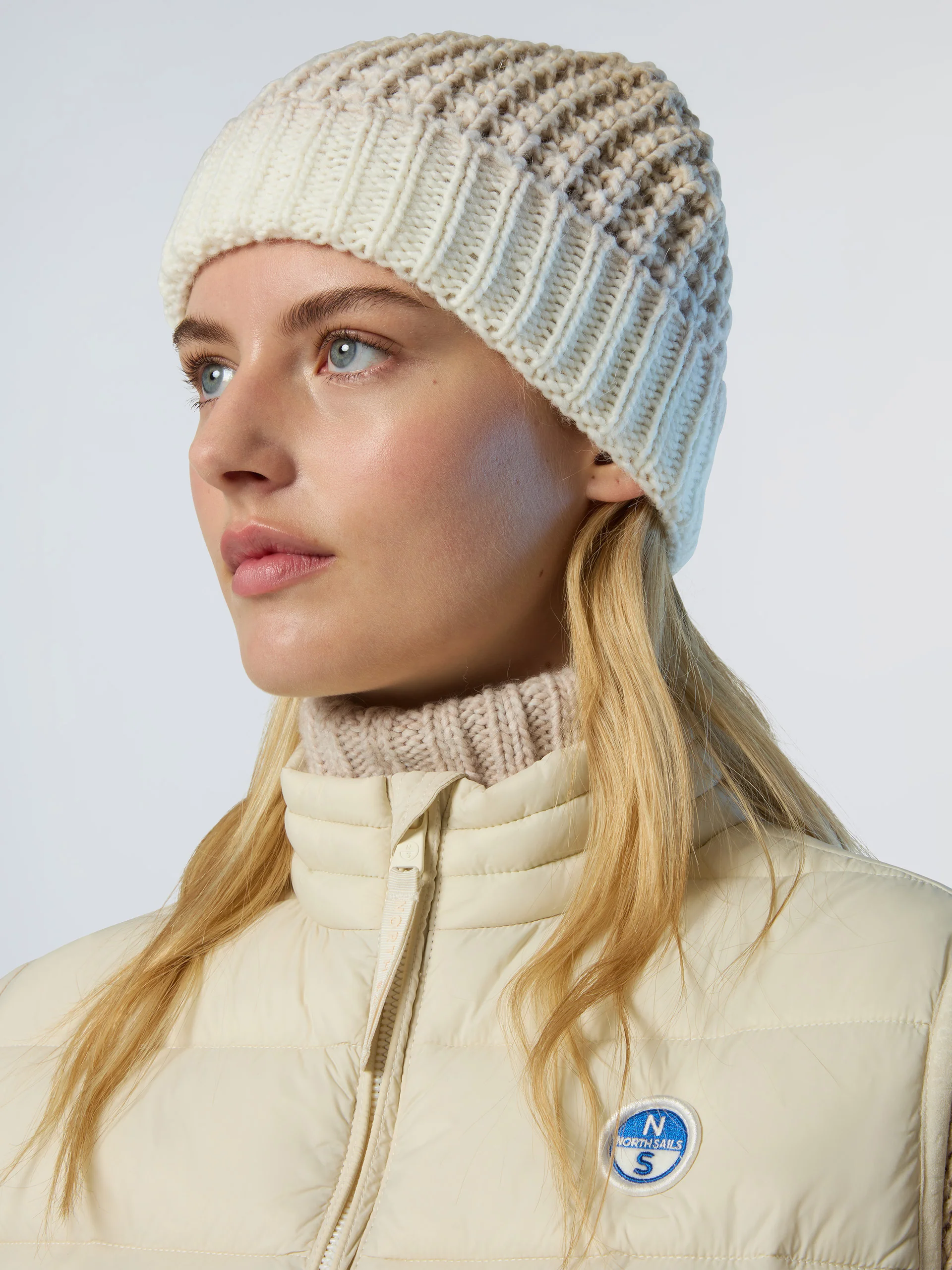 Faded alpaca beanie