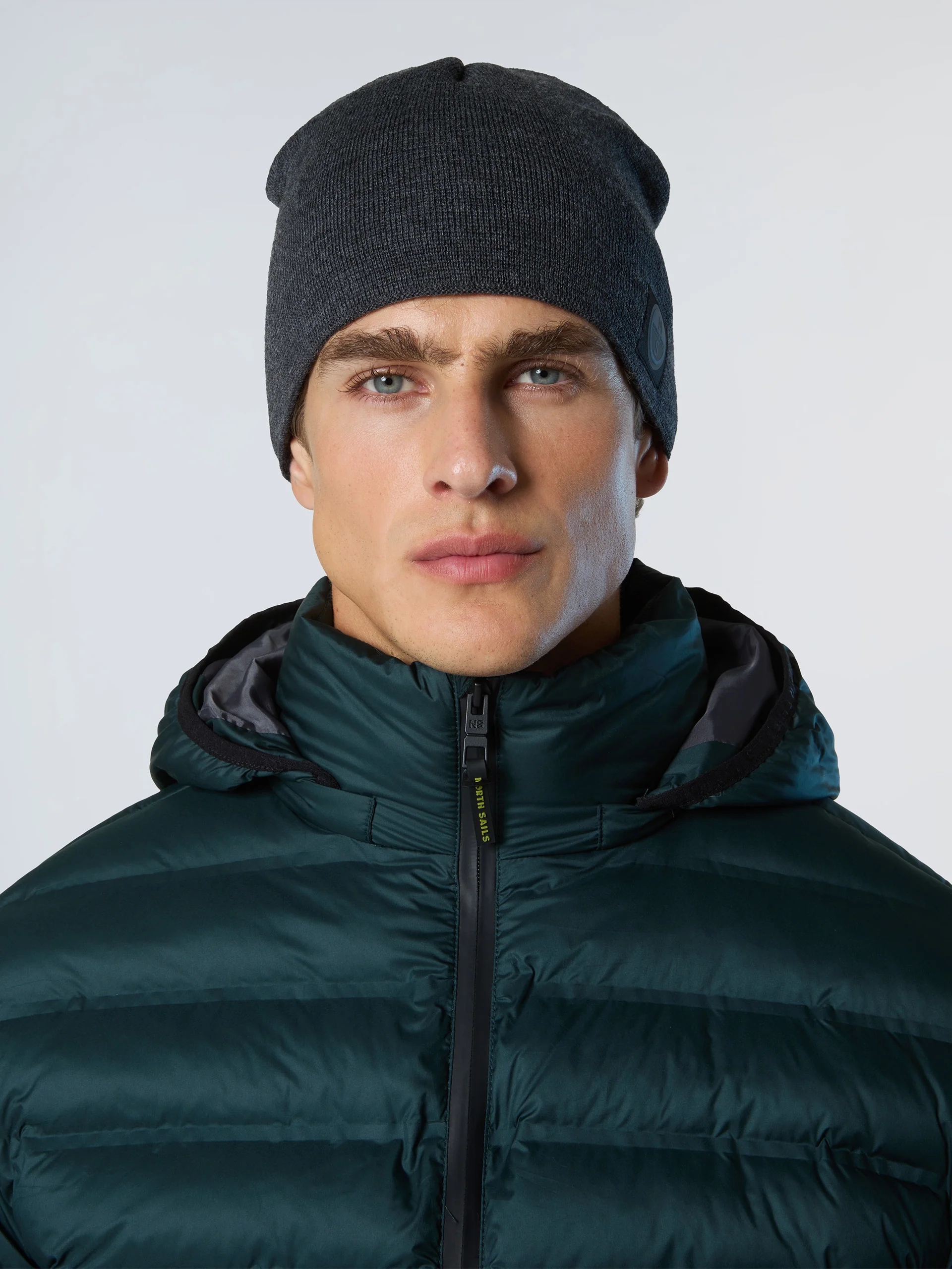 Fine-knit beanie