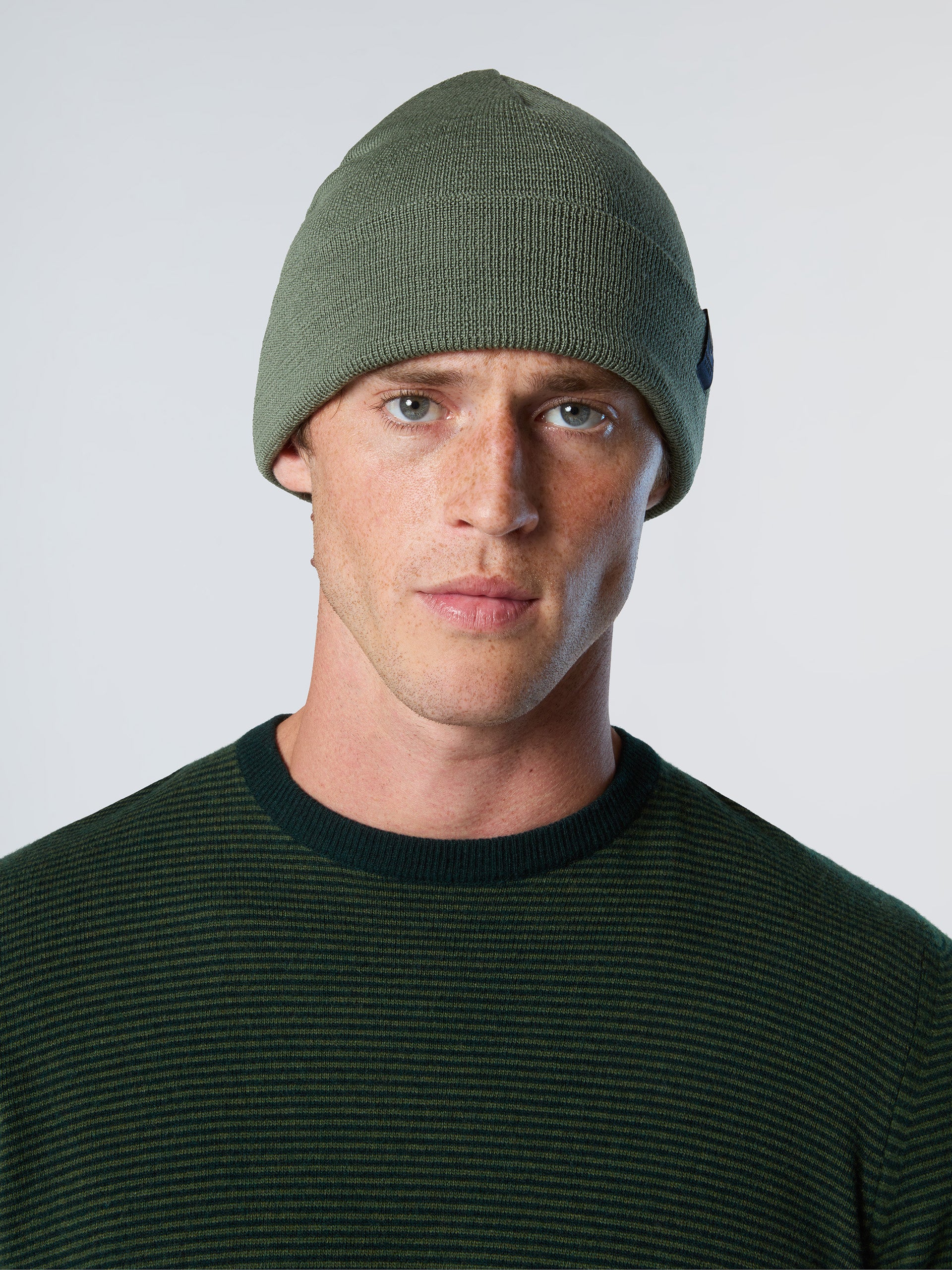Fine-knit beanie with turn-up - Image 3