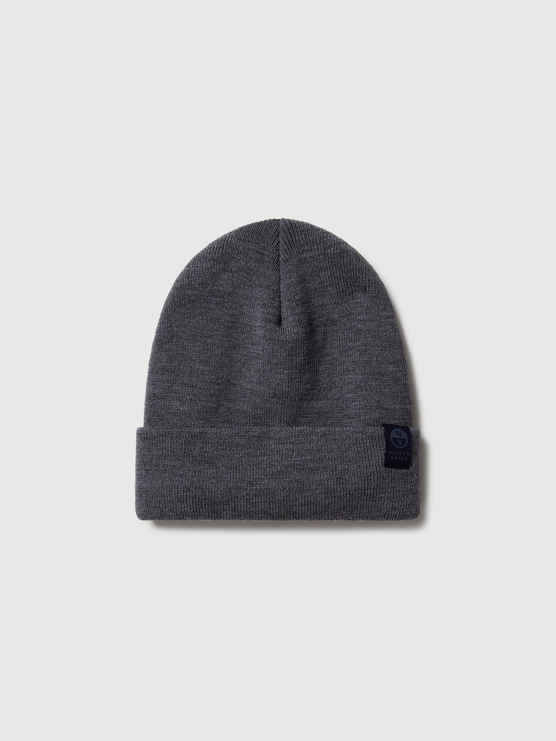 Fine-knit beanie with turn-up - Image 8