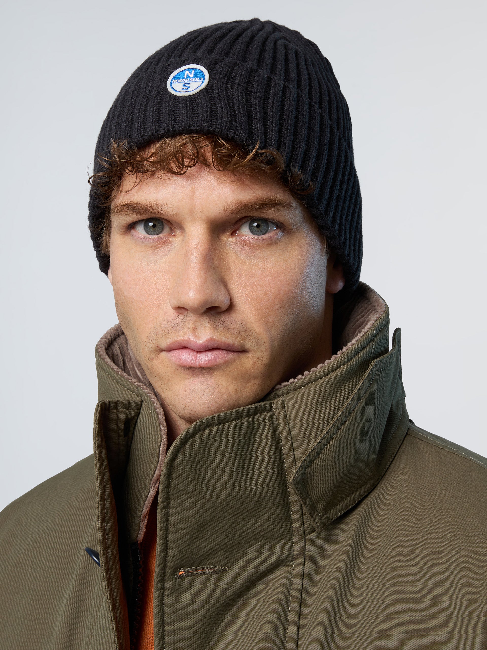 Wide-rib beanie with logo patch - Image 12