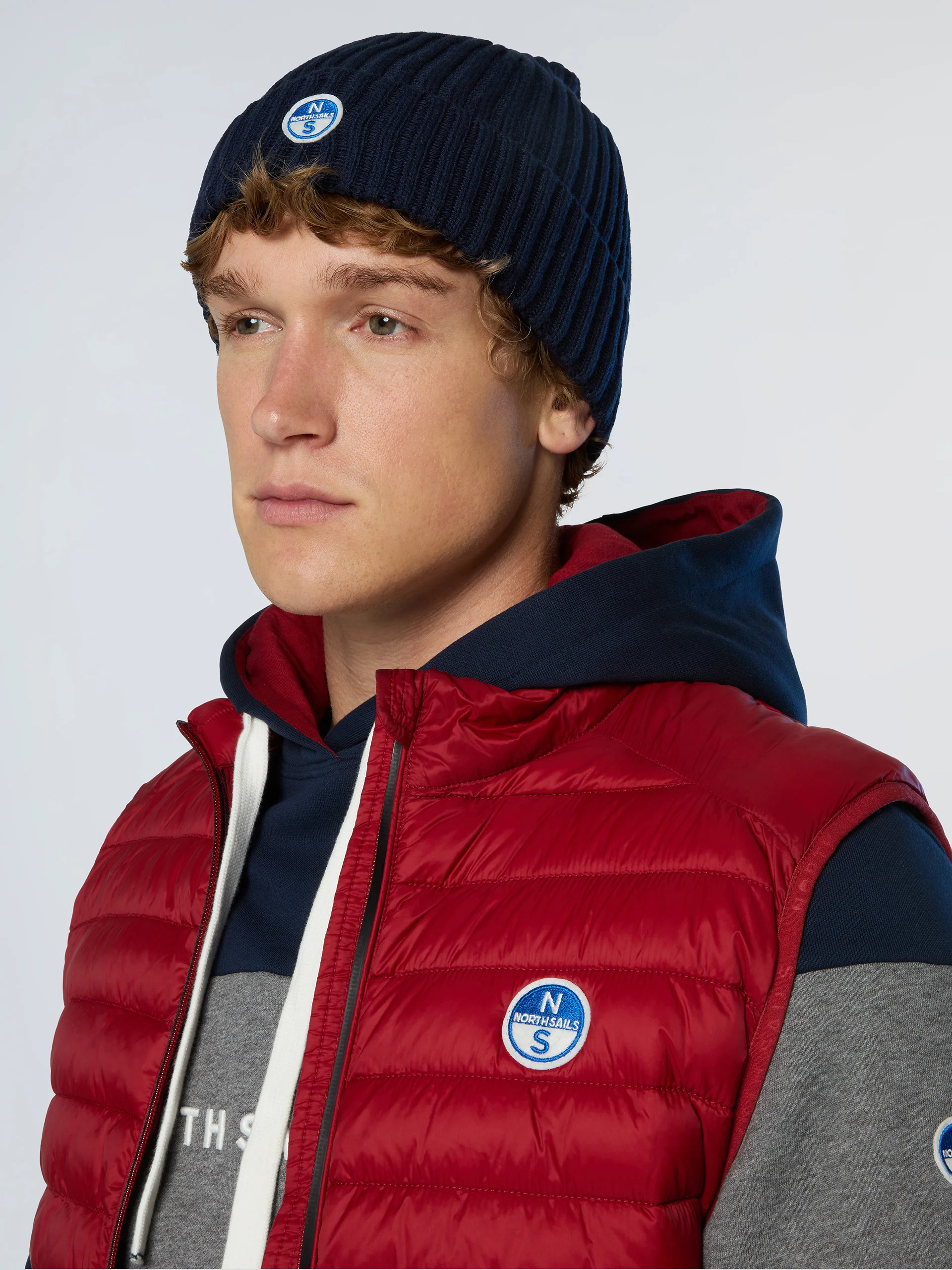 Wide-rib beanie with logo patch - Image 6