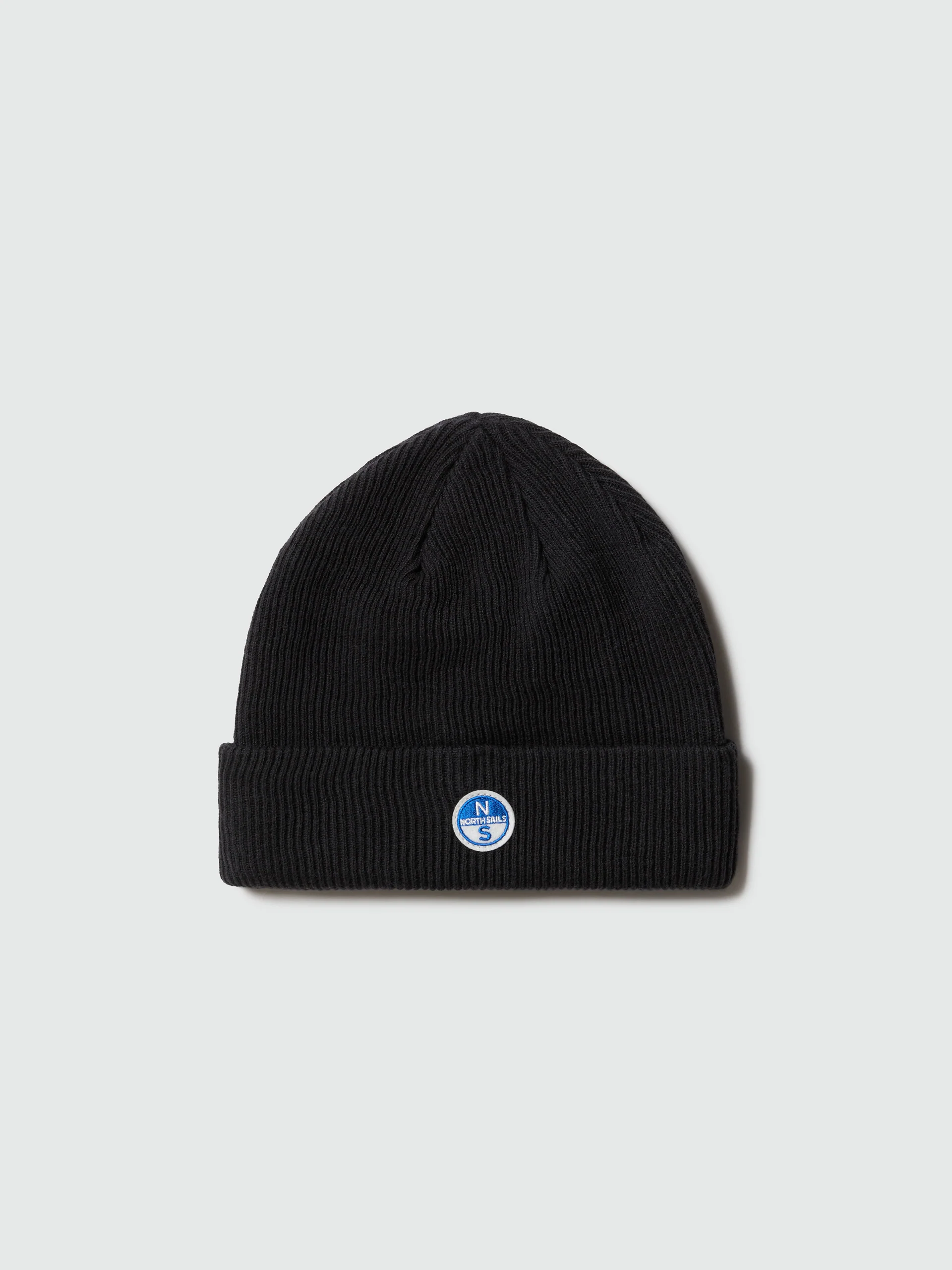 Micro-rib beanie with logo patch - Image 7