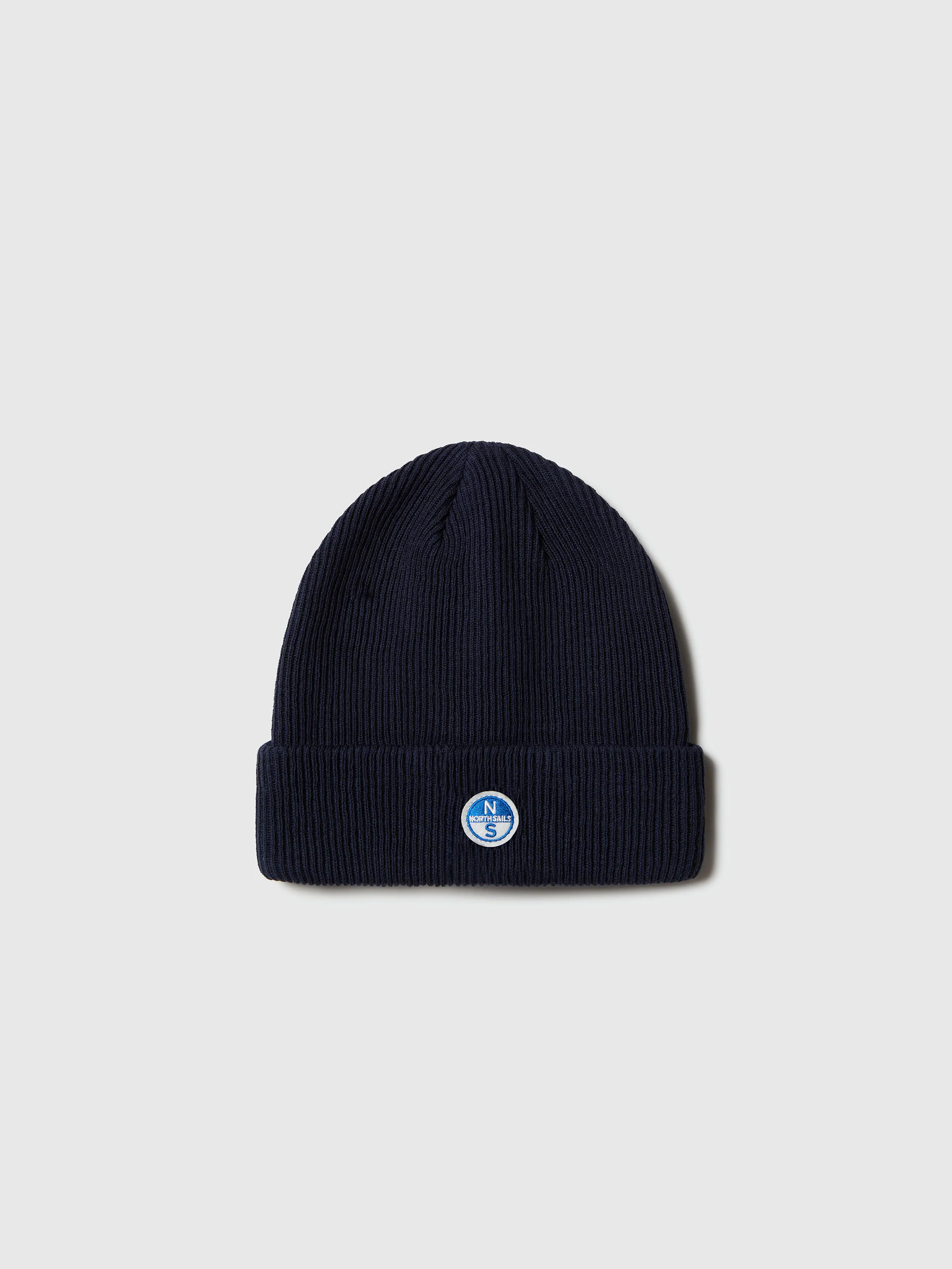 Ribbed beanie with logo patch - Image 2