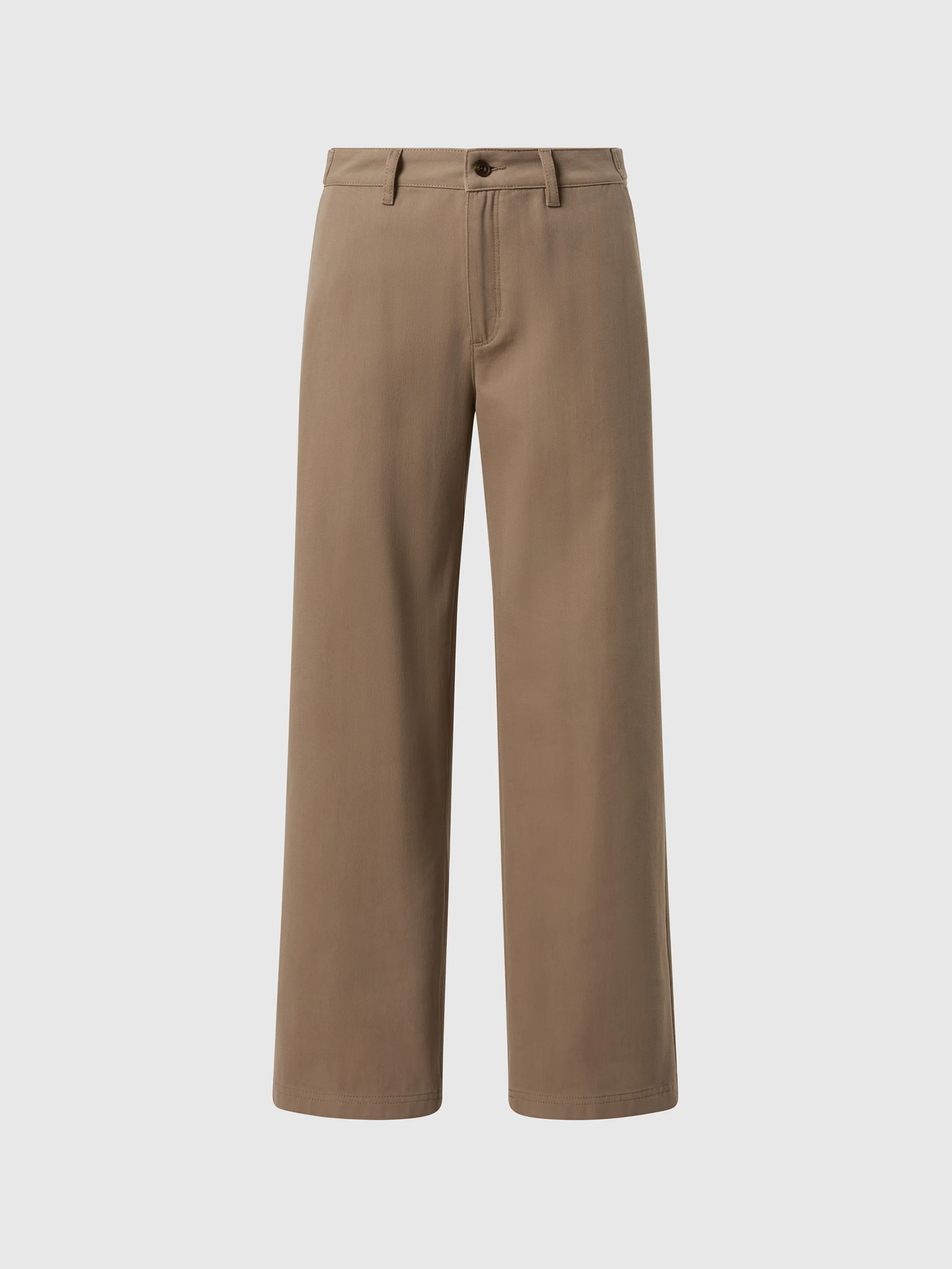 Wide-leg twill pants - Image 8