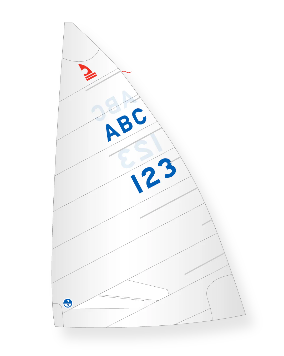 C SCOW I-1 GOLD MAINSAIL