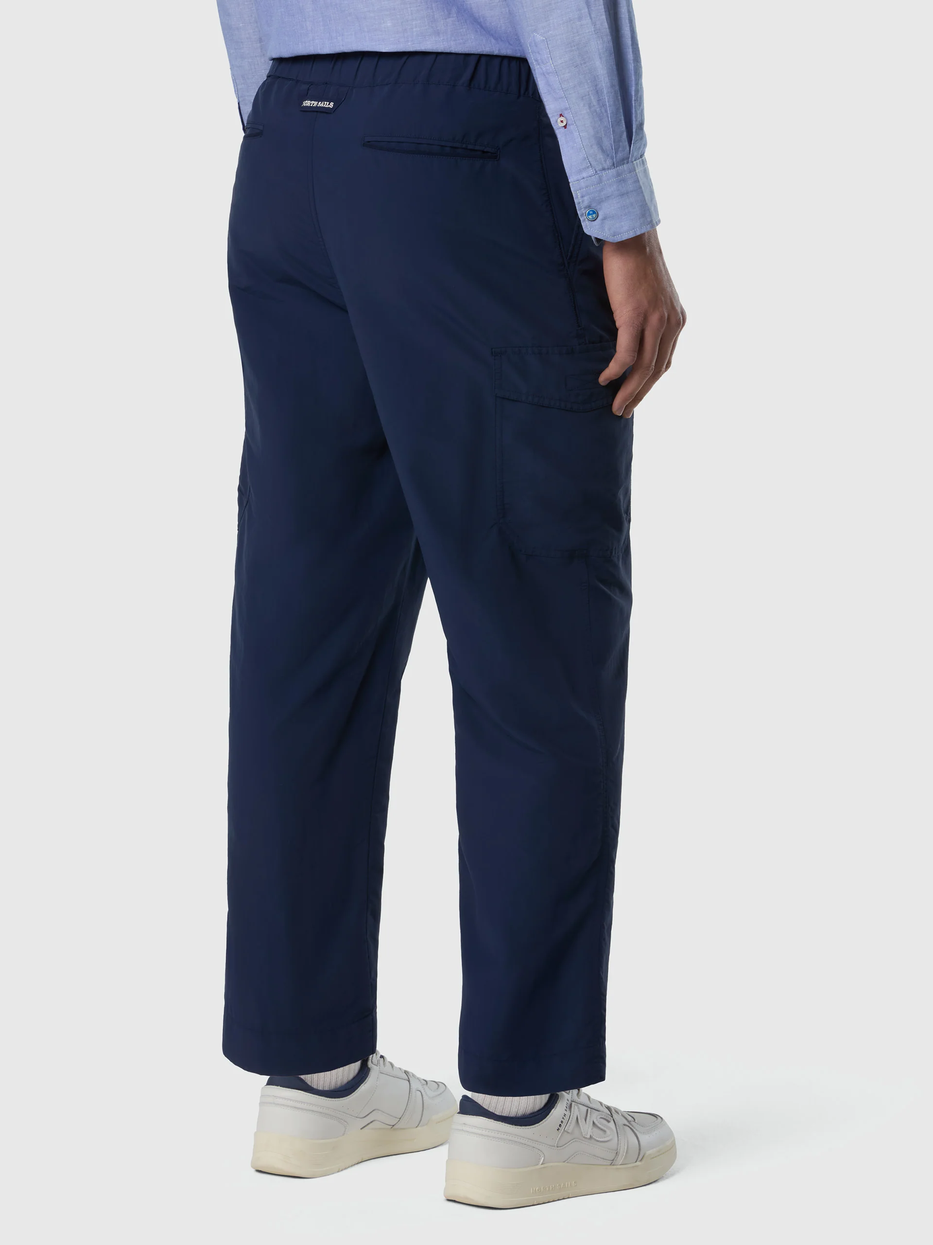 Light poplin cargo pants - Image 10