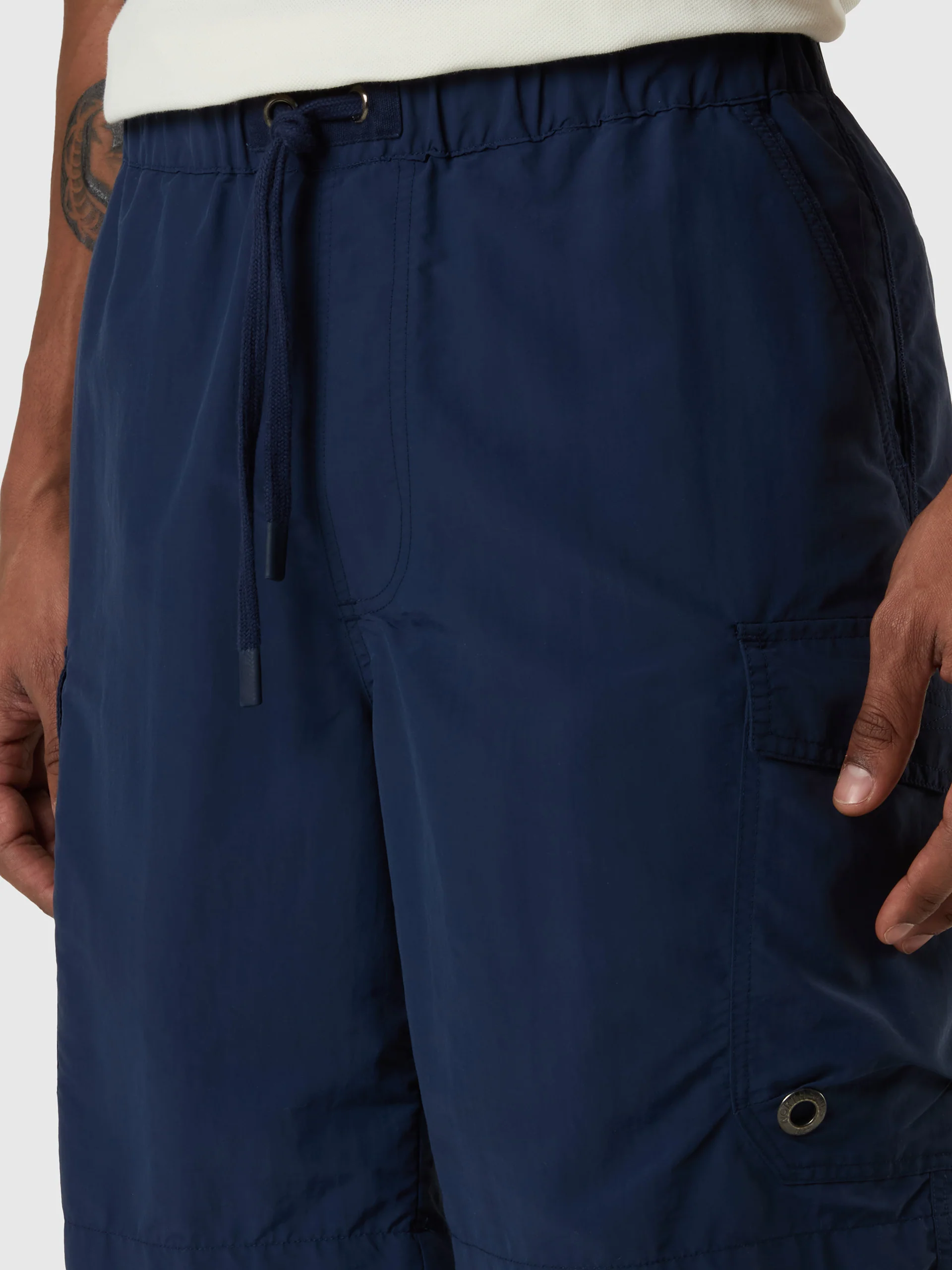 Light poplin cargo shorts - Image 11
