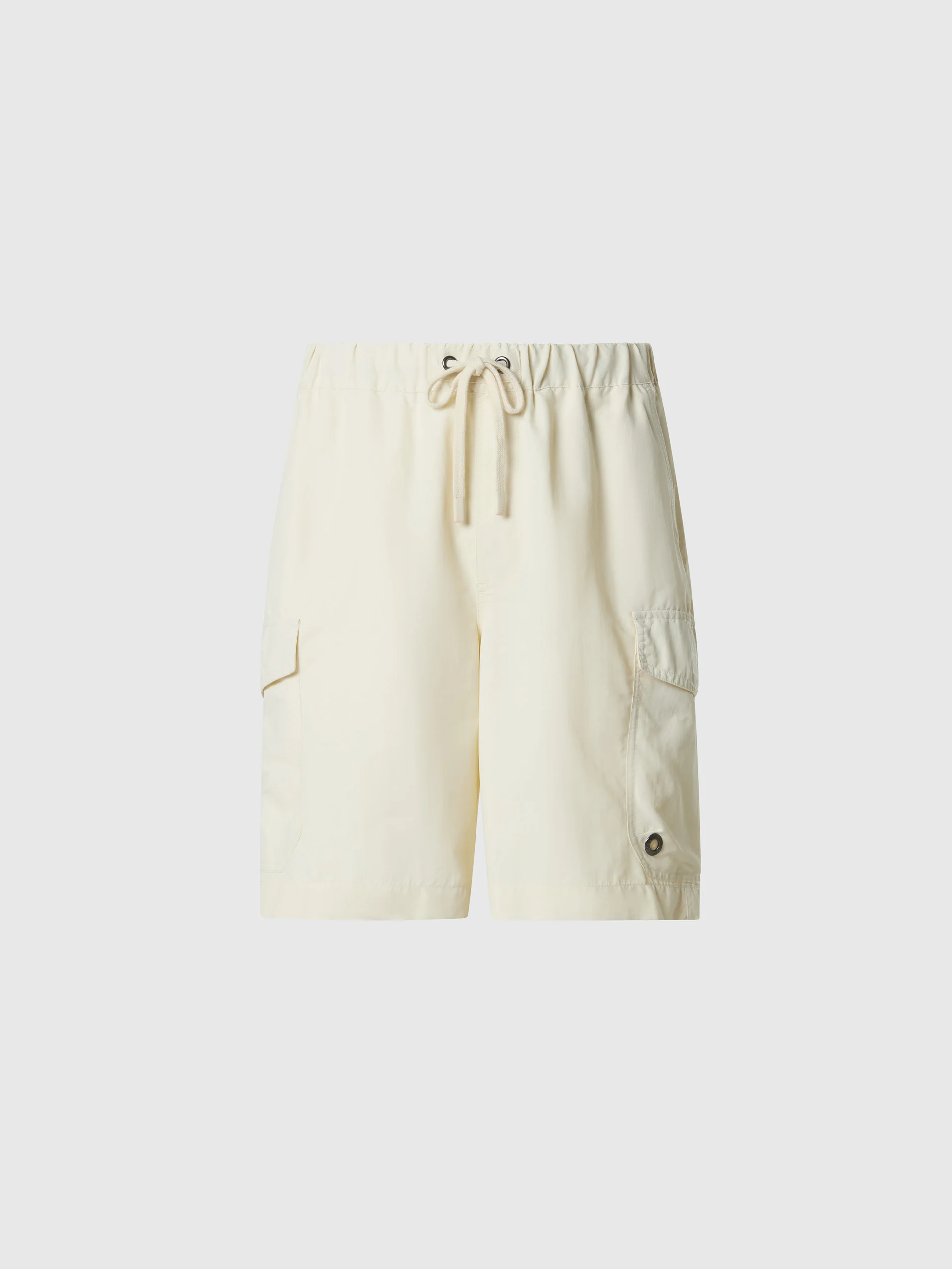 Light poplin cargo shorts - Image 3