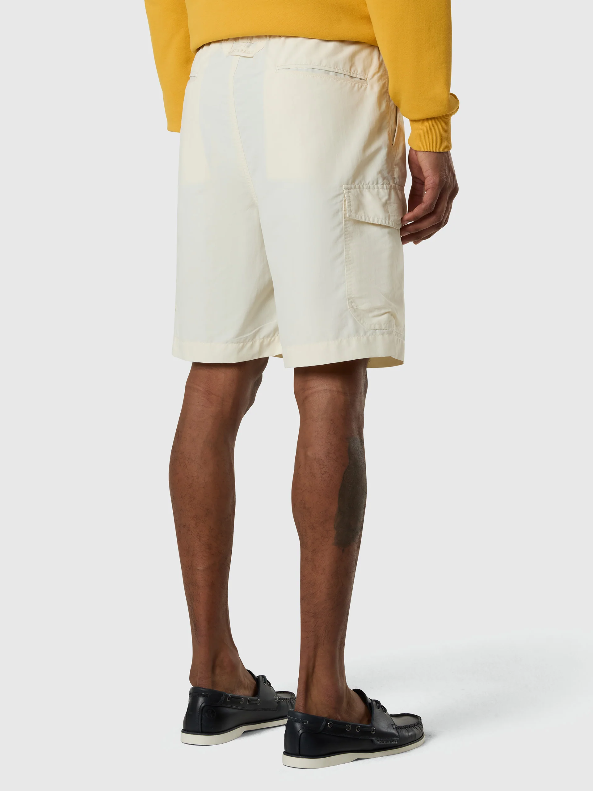 Light poplin cargo shorts - Image 4