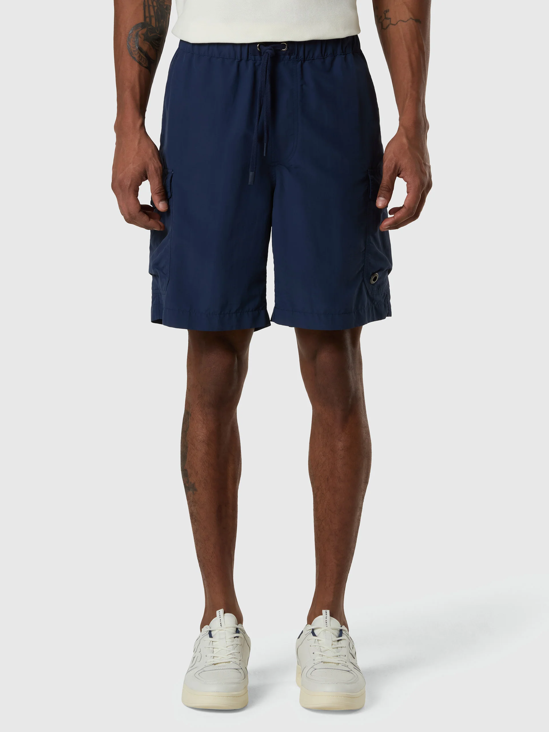 Light poplin cargo shorts - Image 7