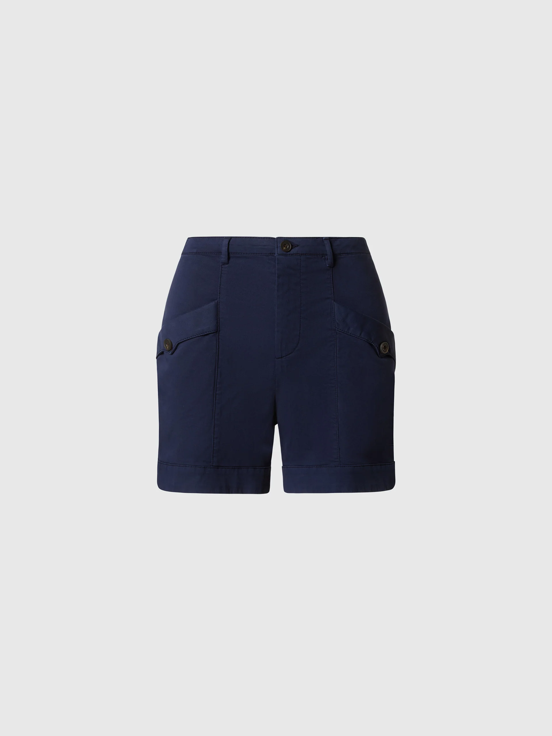 Gabardine cargo shorts - Image 9