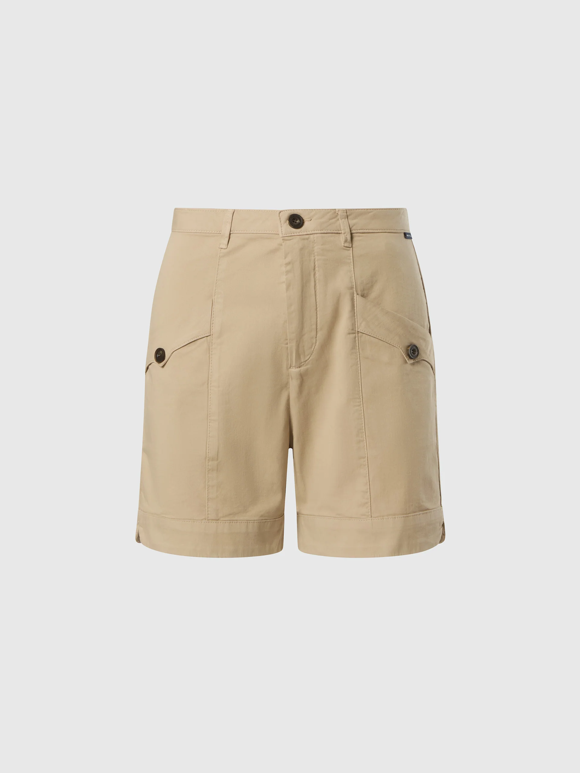 Gabardine cargo shorts - Image 8