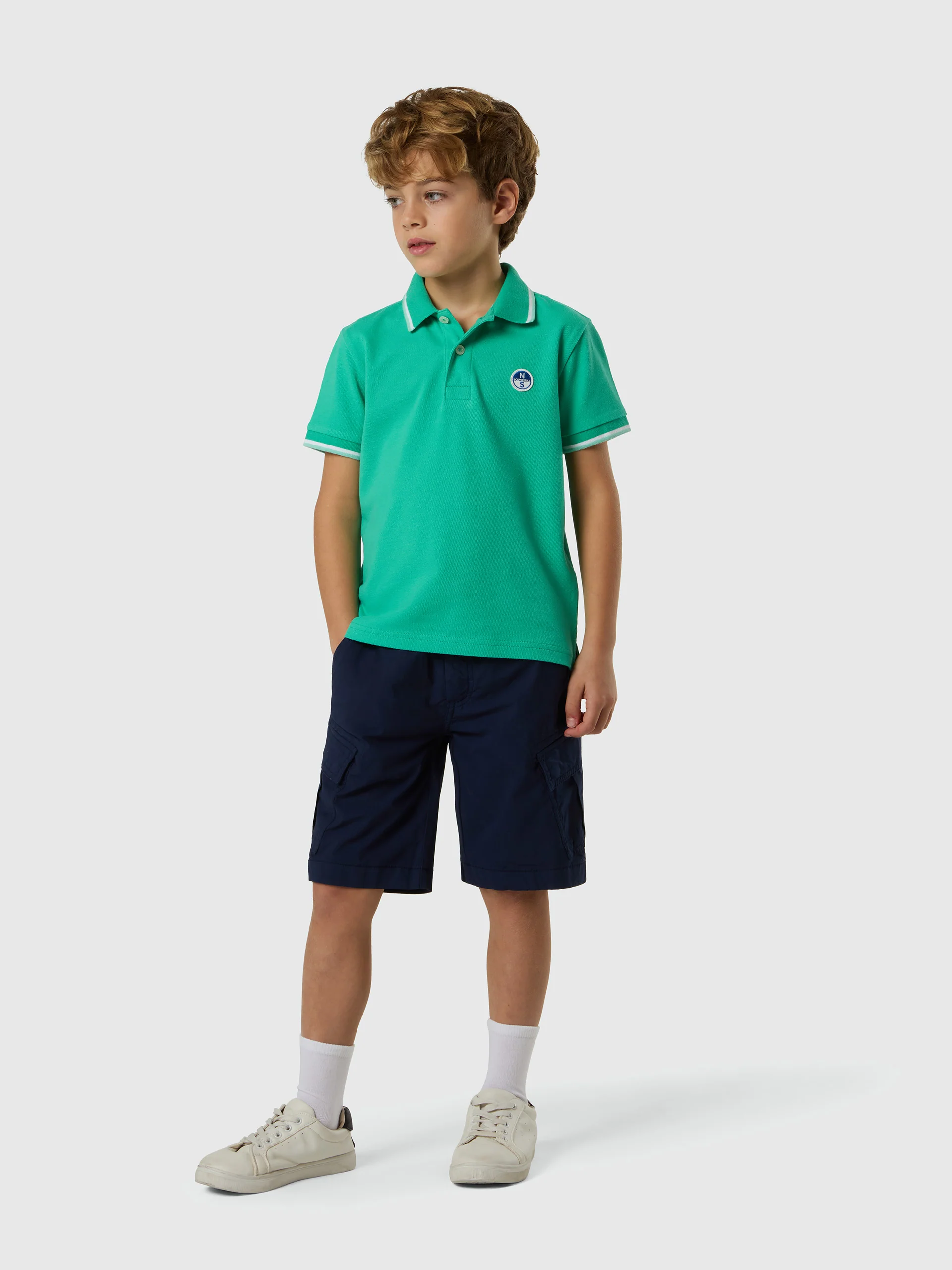 Cargo shorts with elasticated waist - Image 12