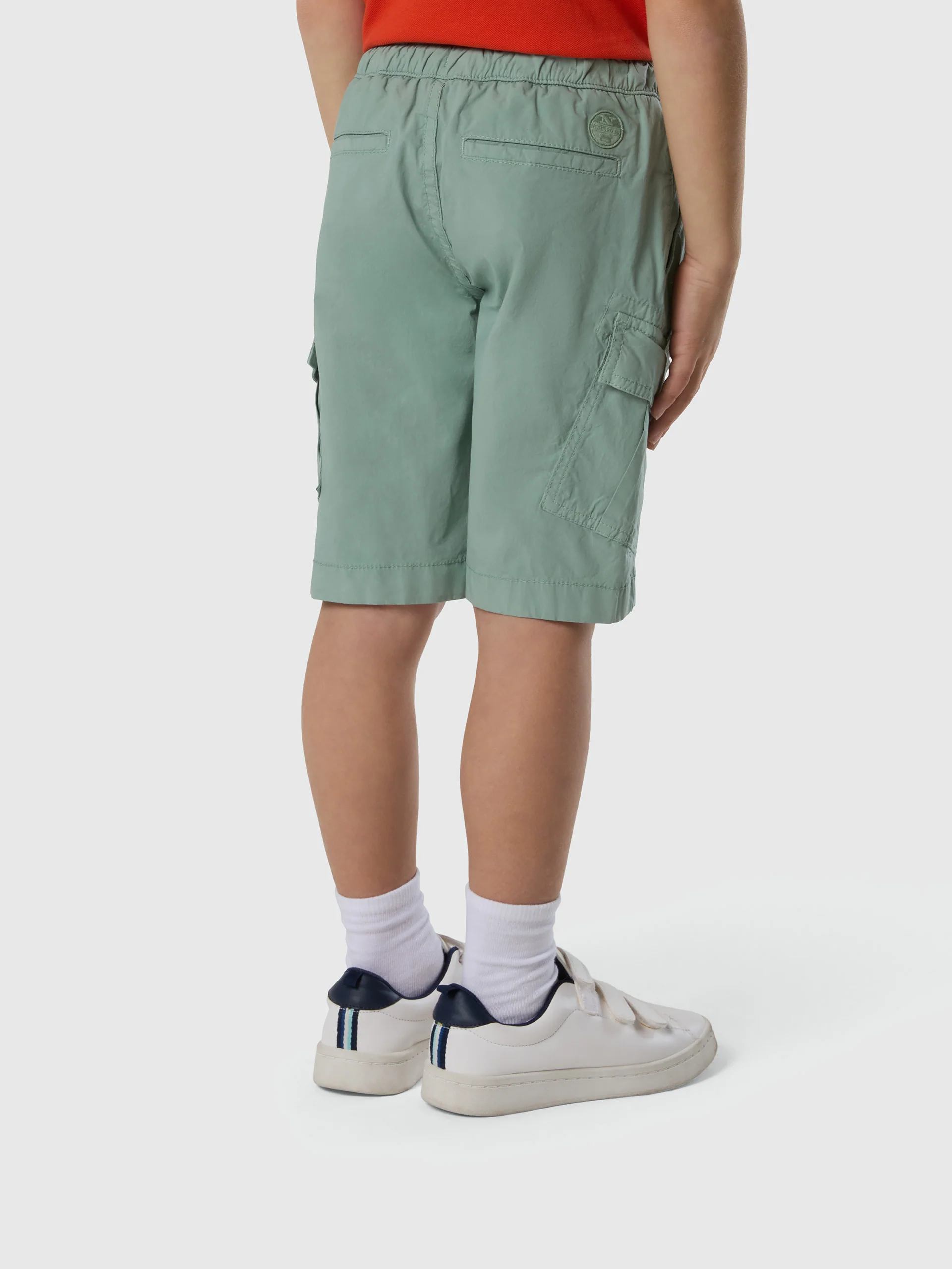 Cargo shorts with elasticated waist - Image 9