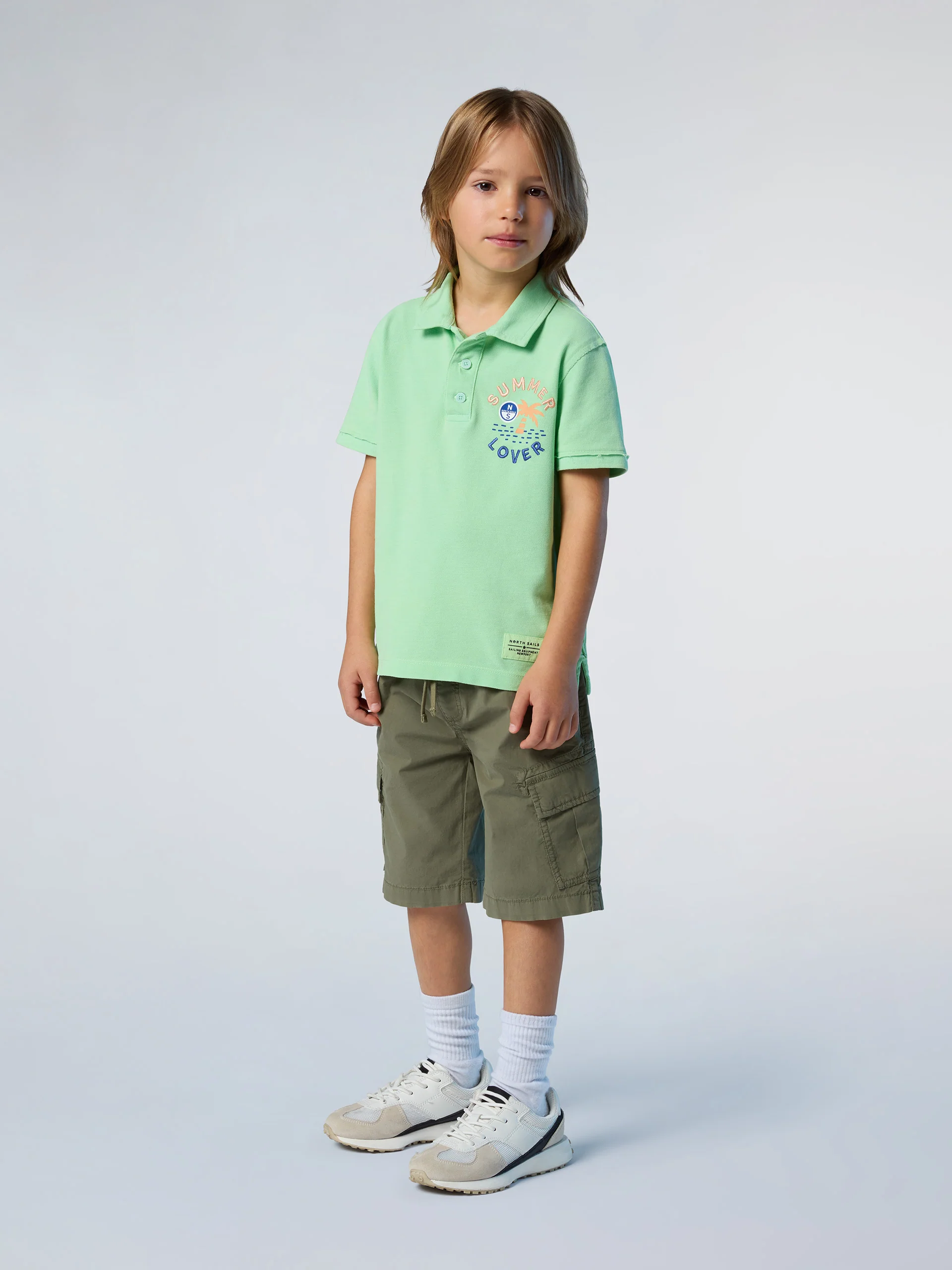 Poplin cargo shorts - Image 7