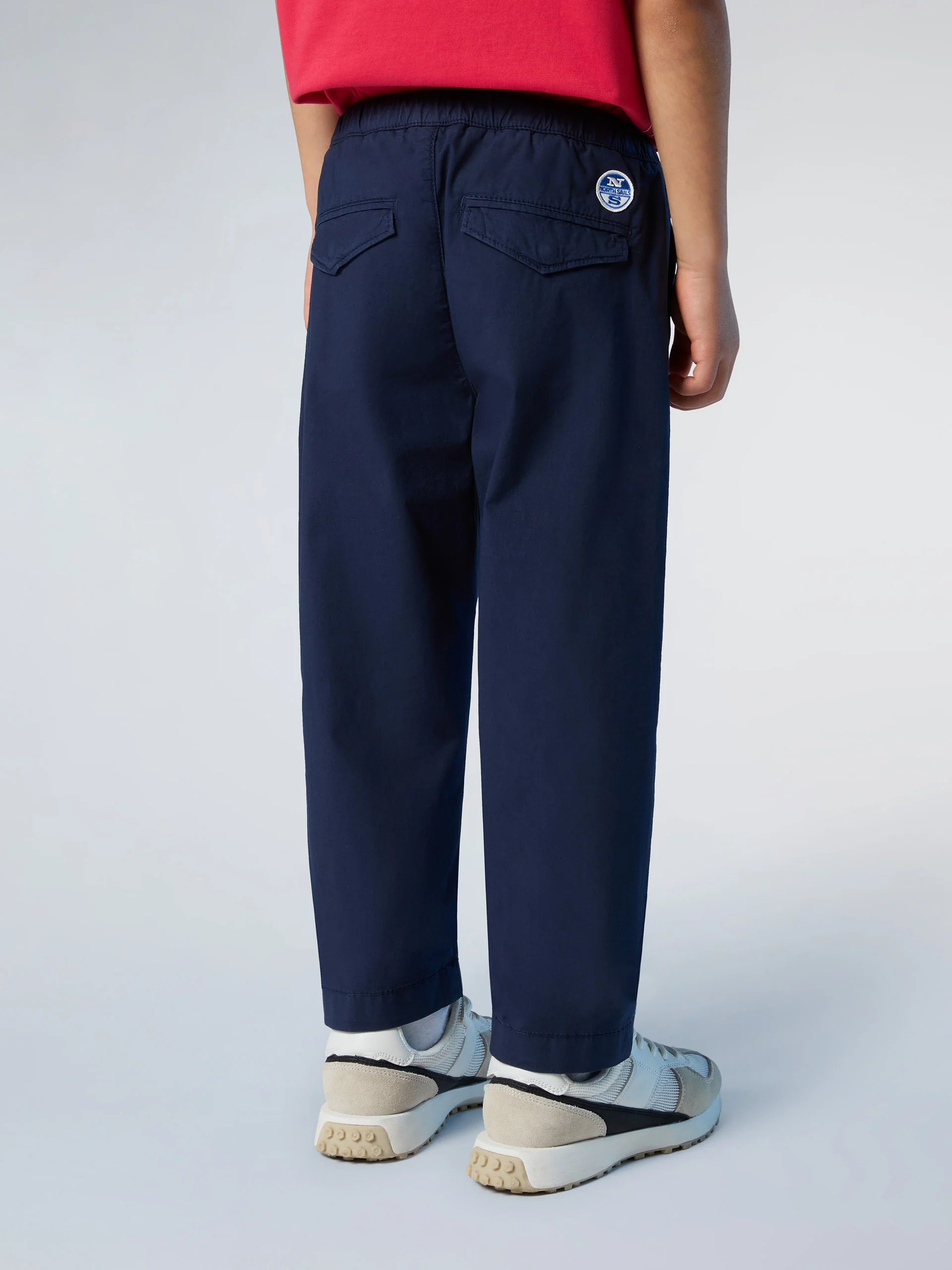 Chinos with elasticated waist - Image 5
