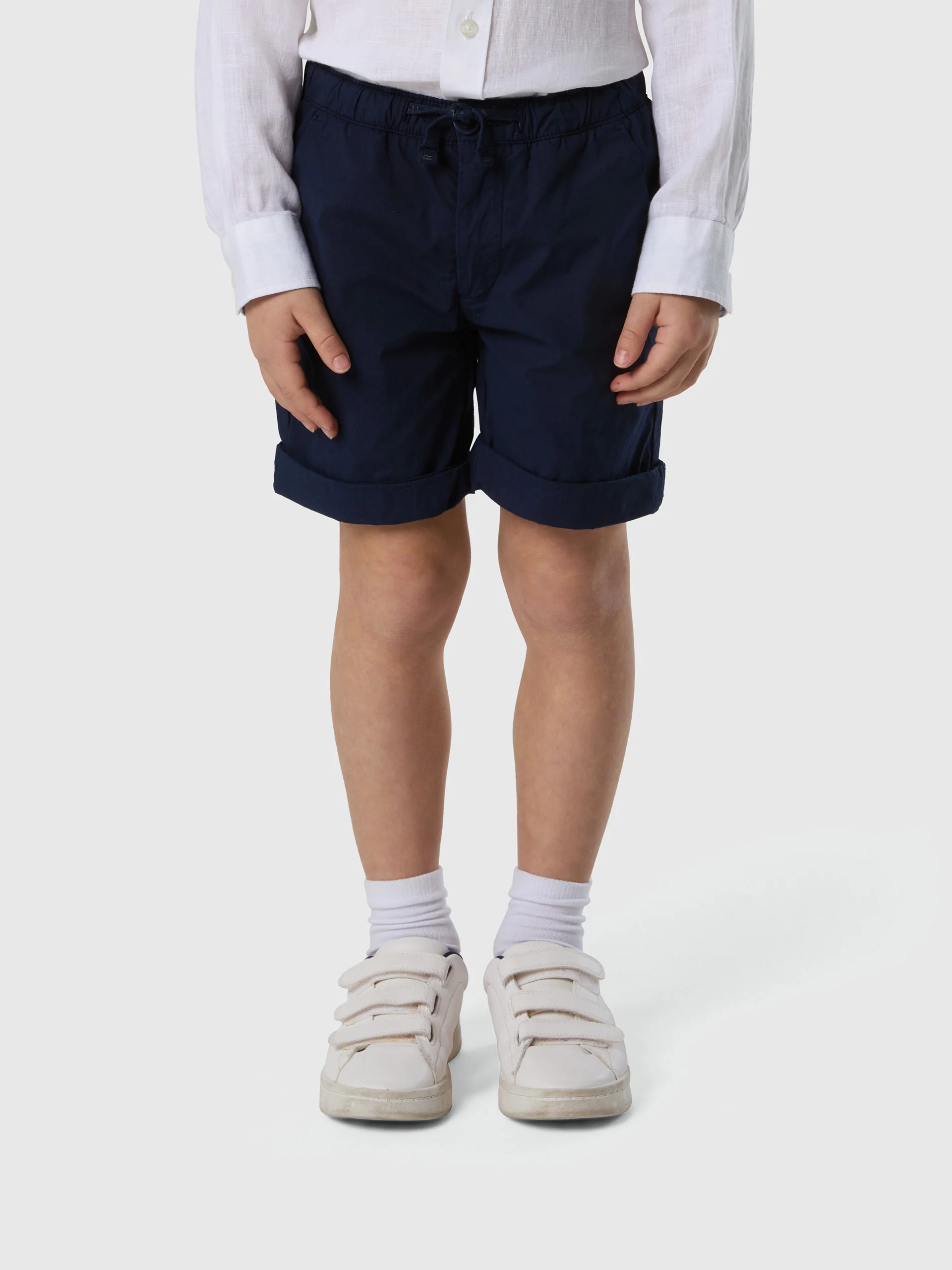 Chino shorts with elasticated waist - Image 5