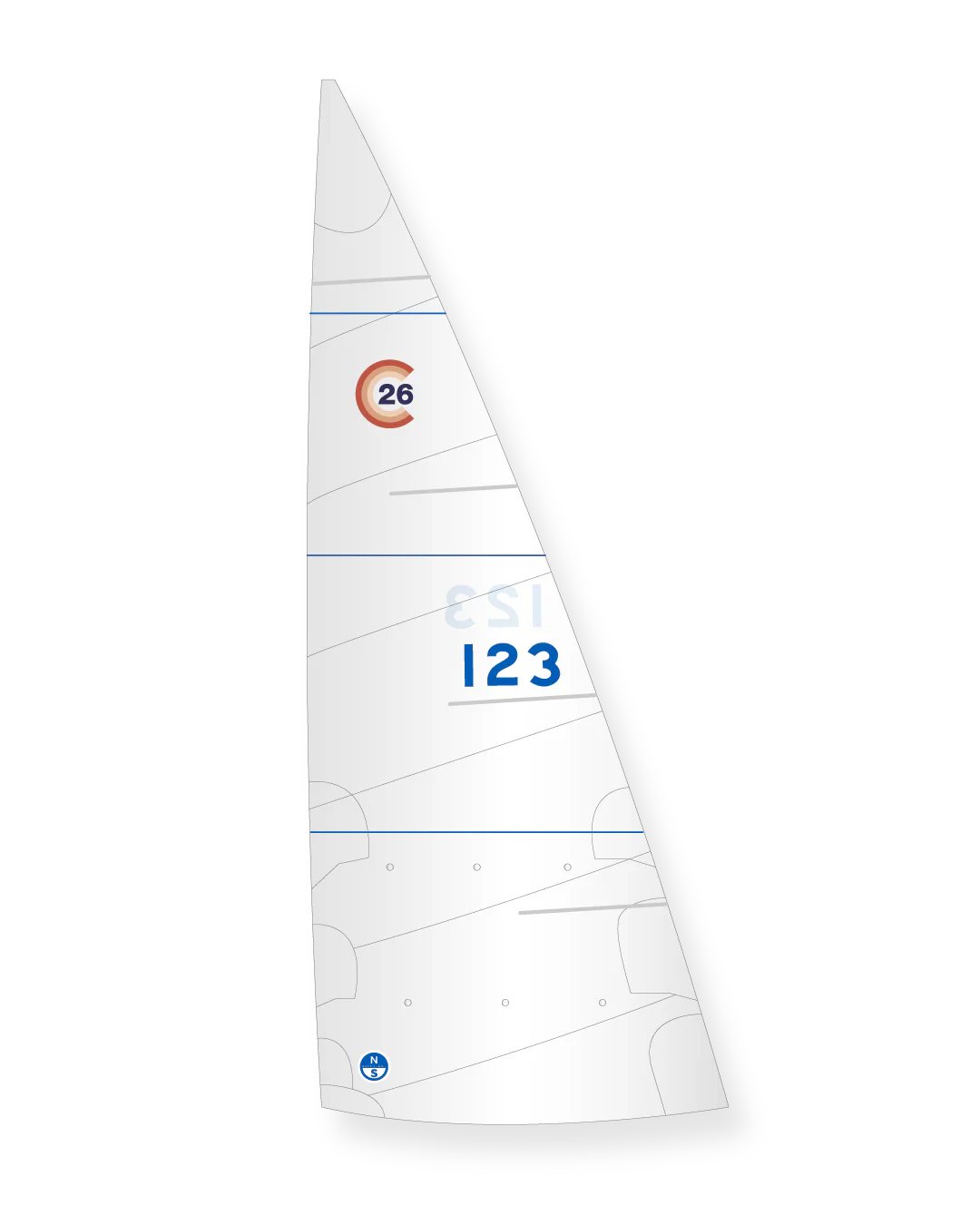 COLGATE 26 MAINSAIL - TWO REEF