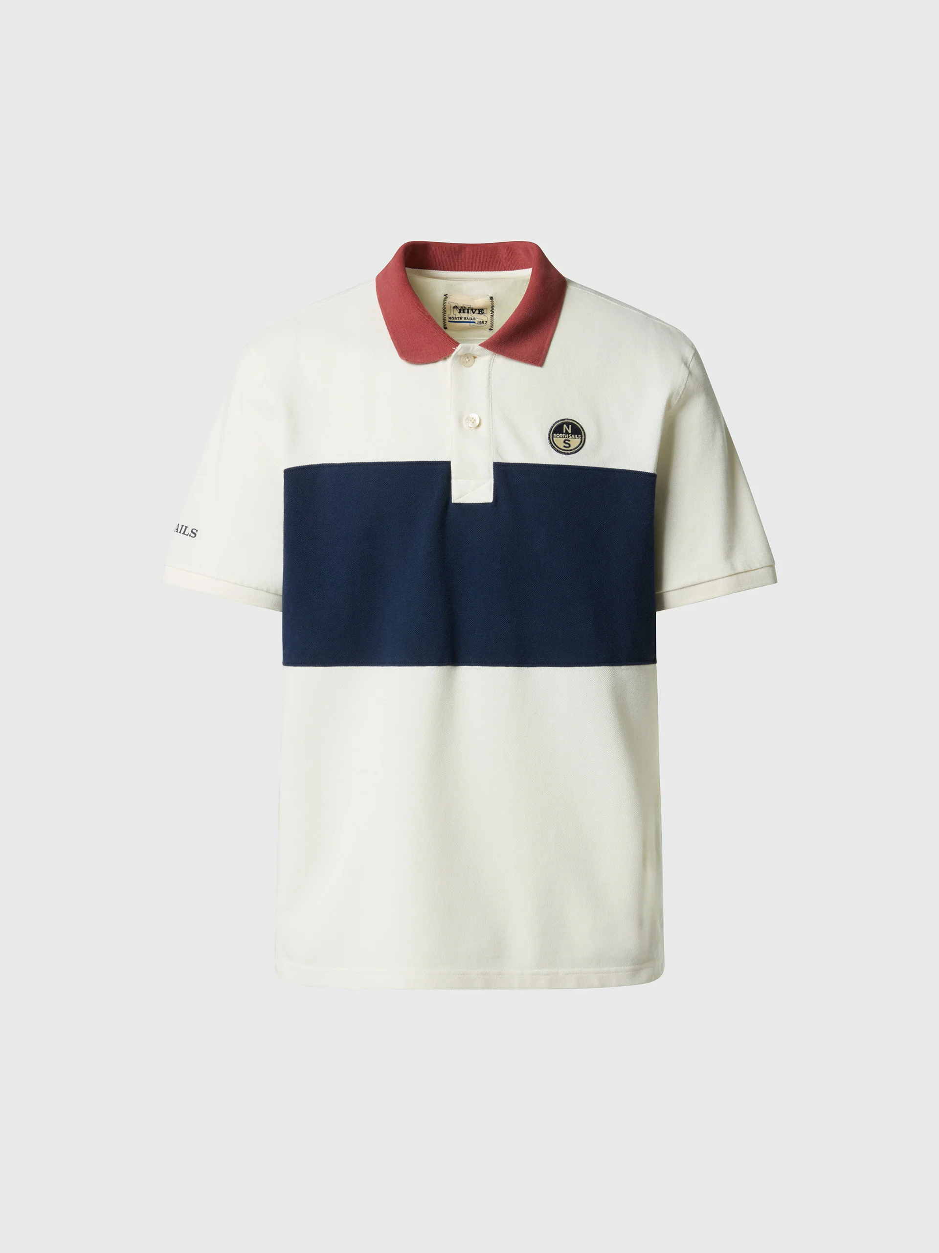 Archive color-block polo shirt - Image 3