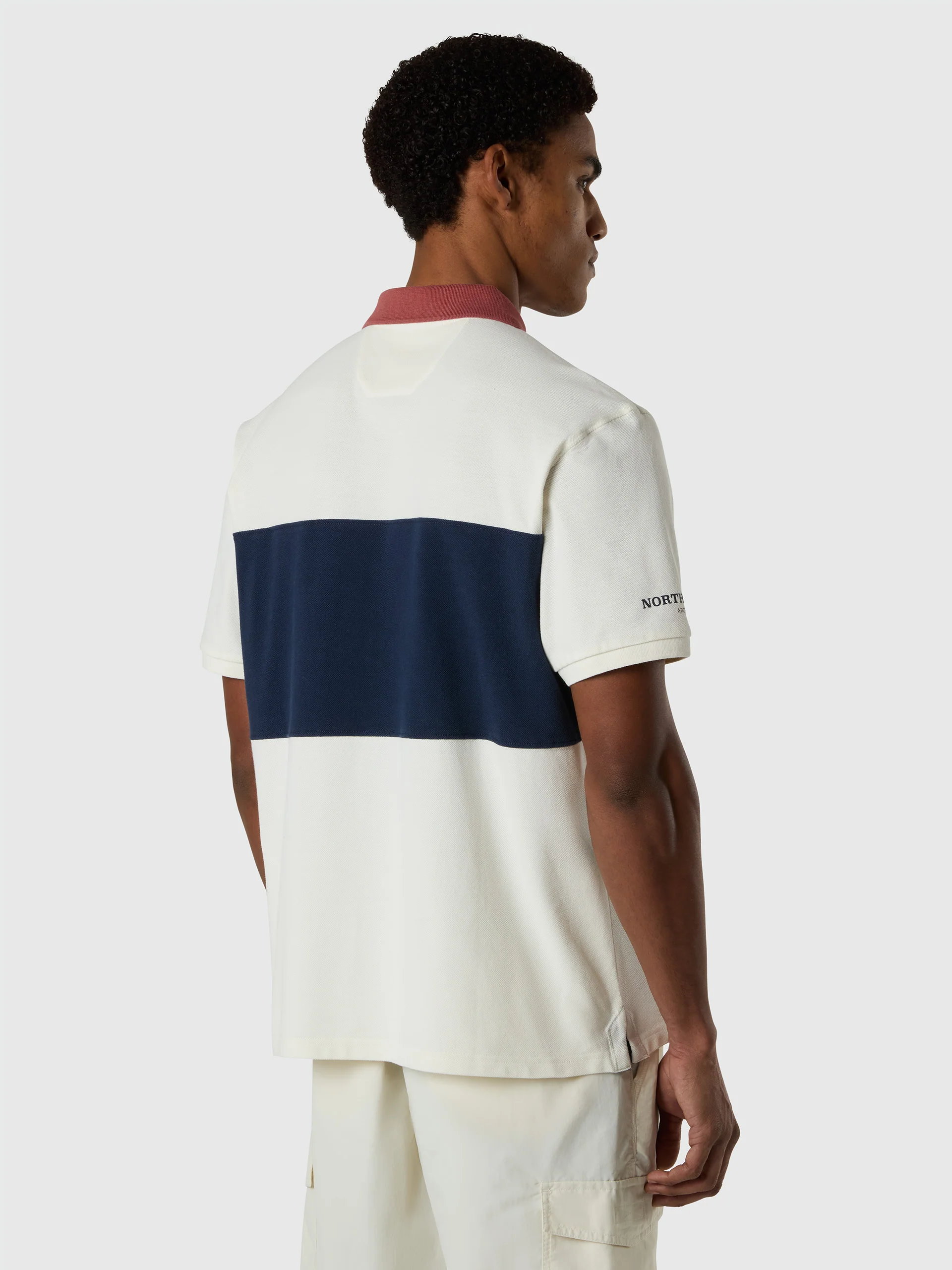 Archive color-block polo shirt - Image 4
