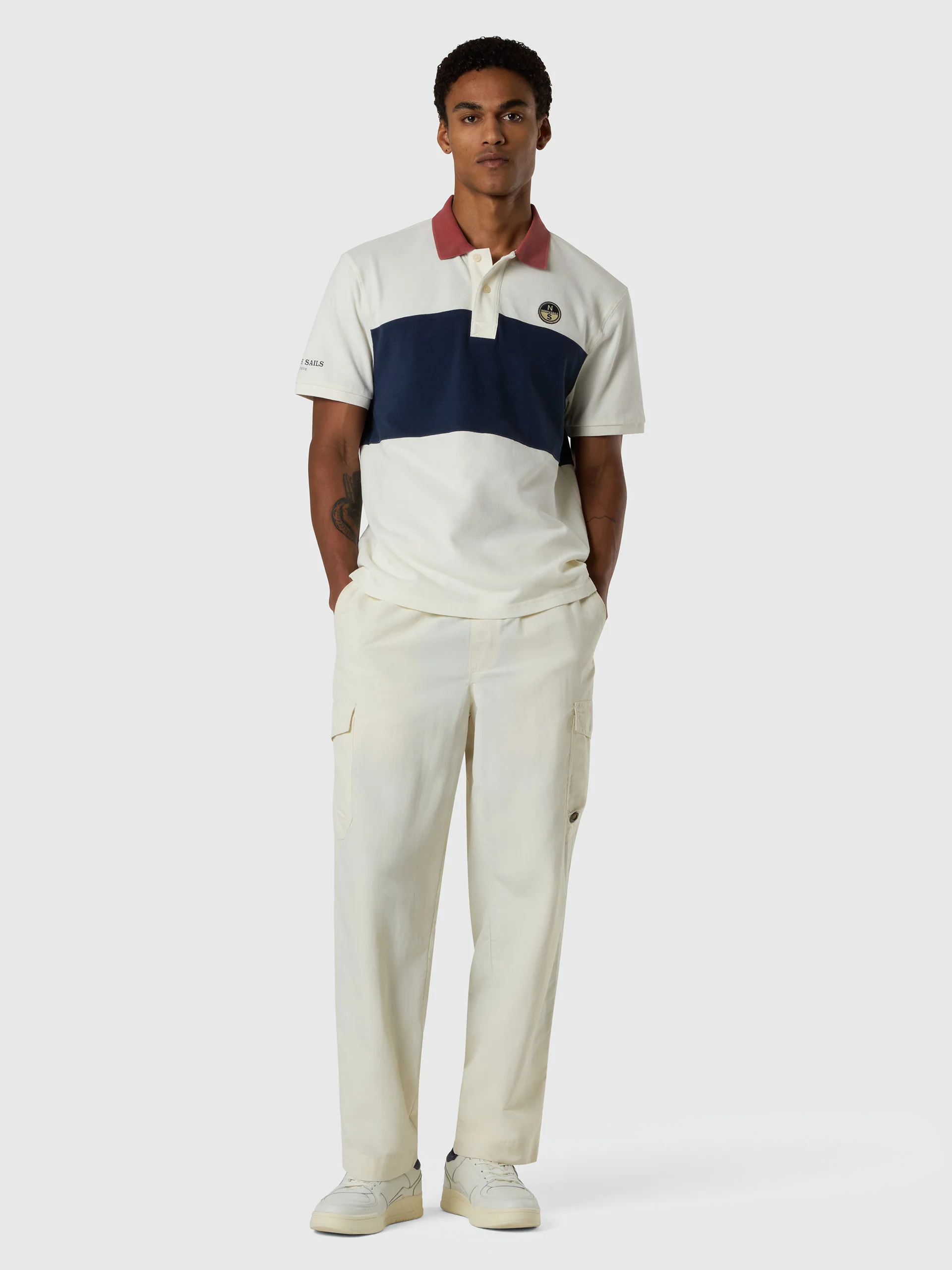 Archive color-block polo shirt - Image 5