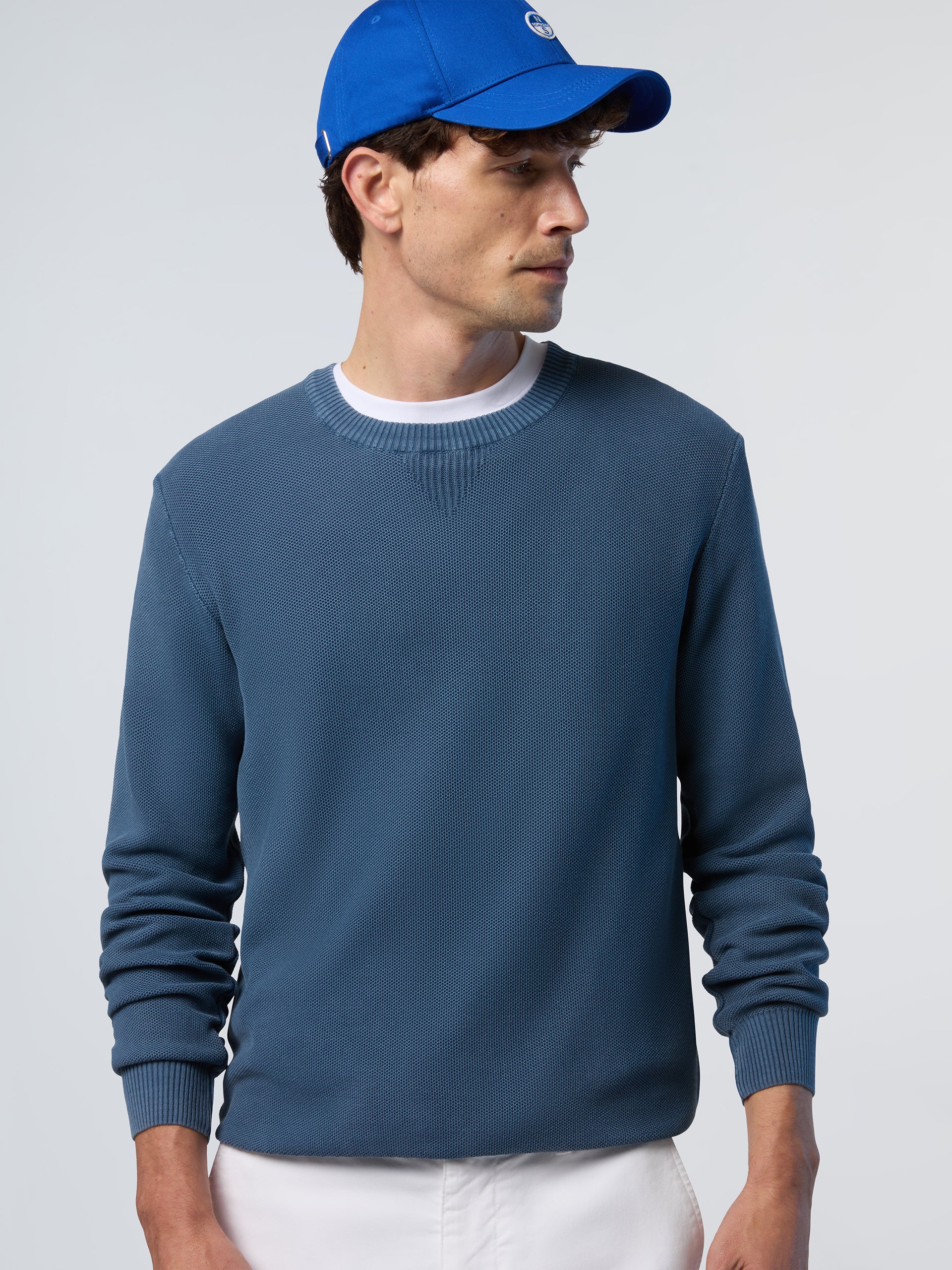 Honeycomb crew-neck sweater - Image 2