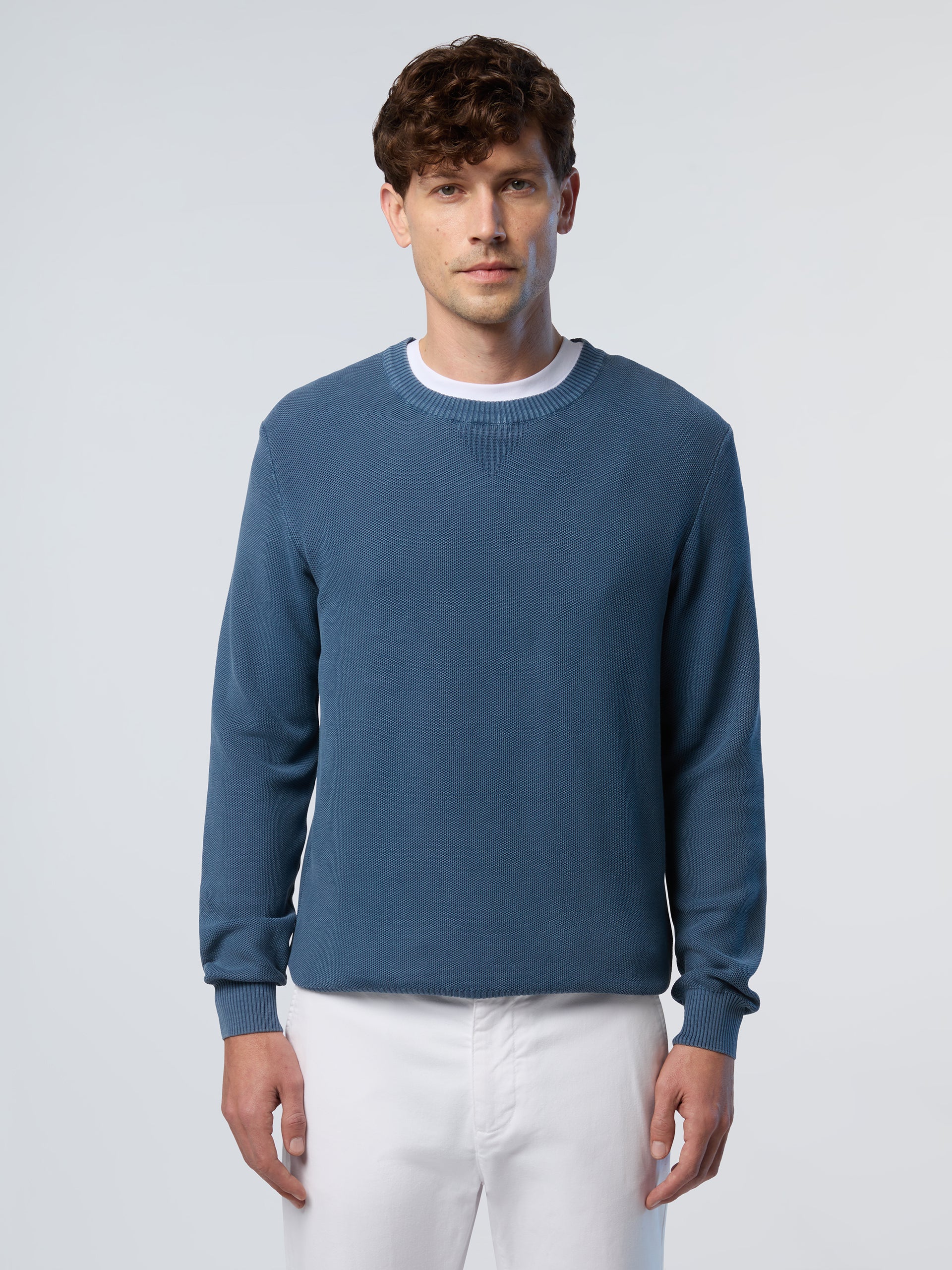 Honeycomb crew-neck sweater - Image 13
