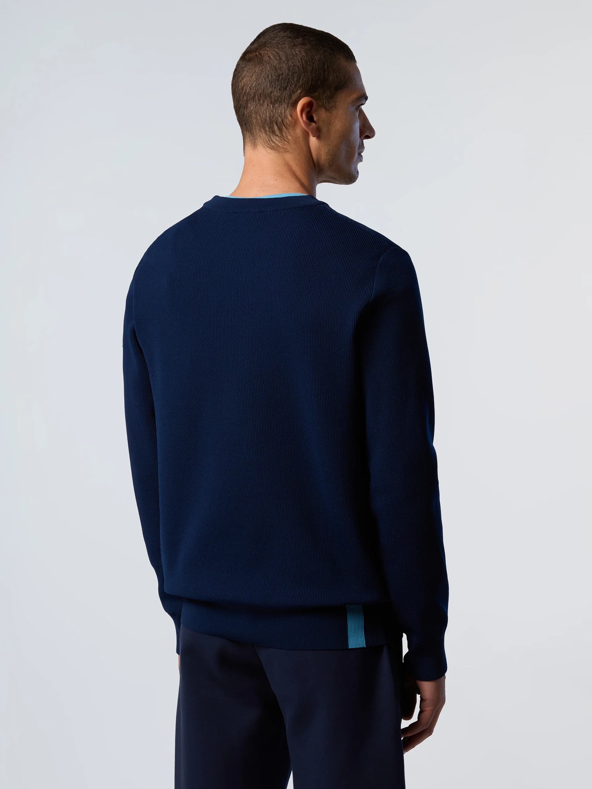 Technical knit crew-neck sweater - Image 10