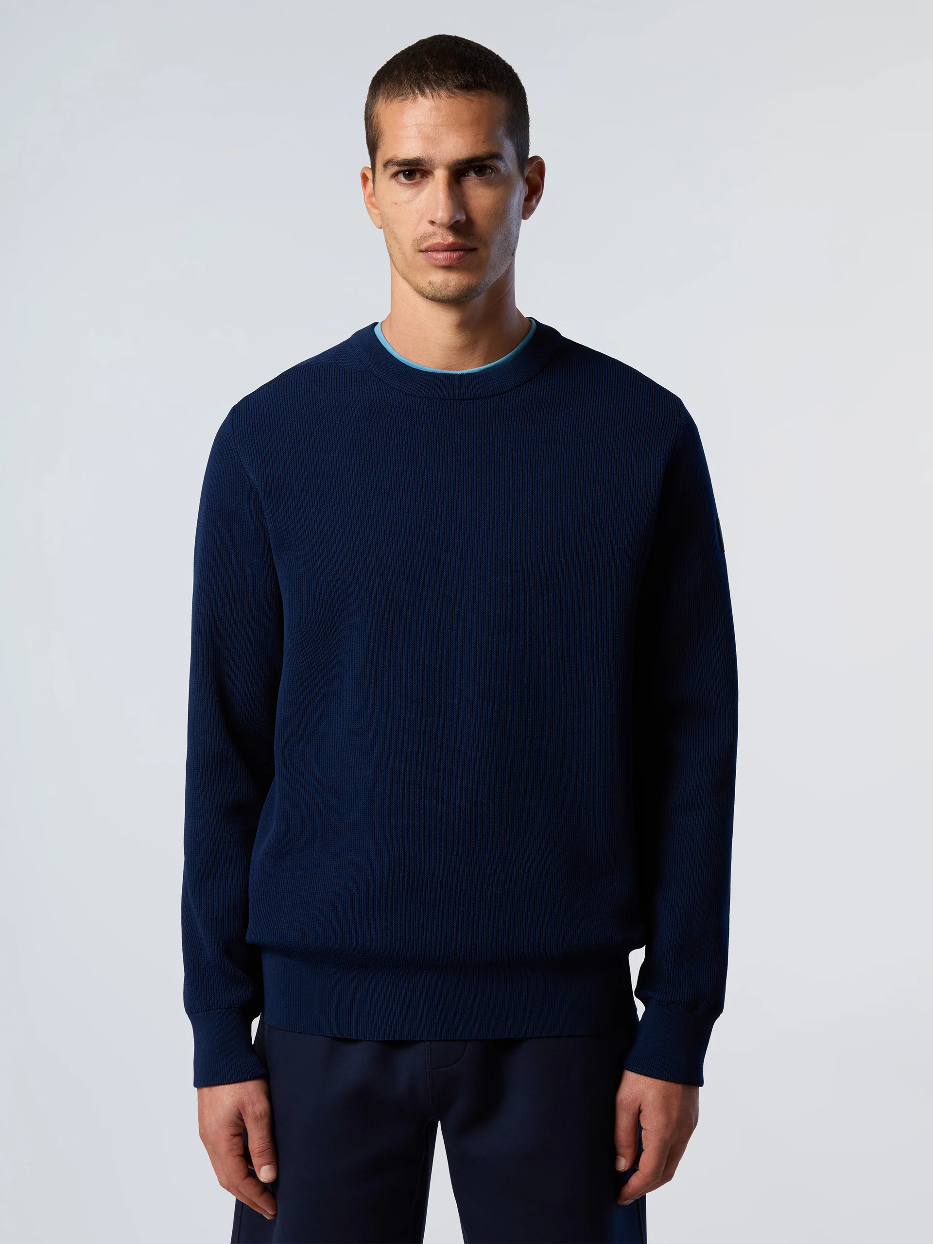 Technical knit crew-neck sweater - Image 7