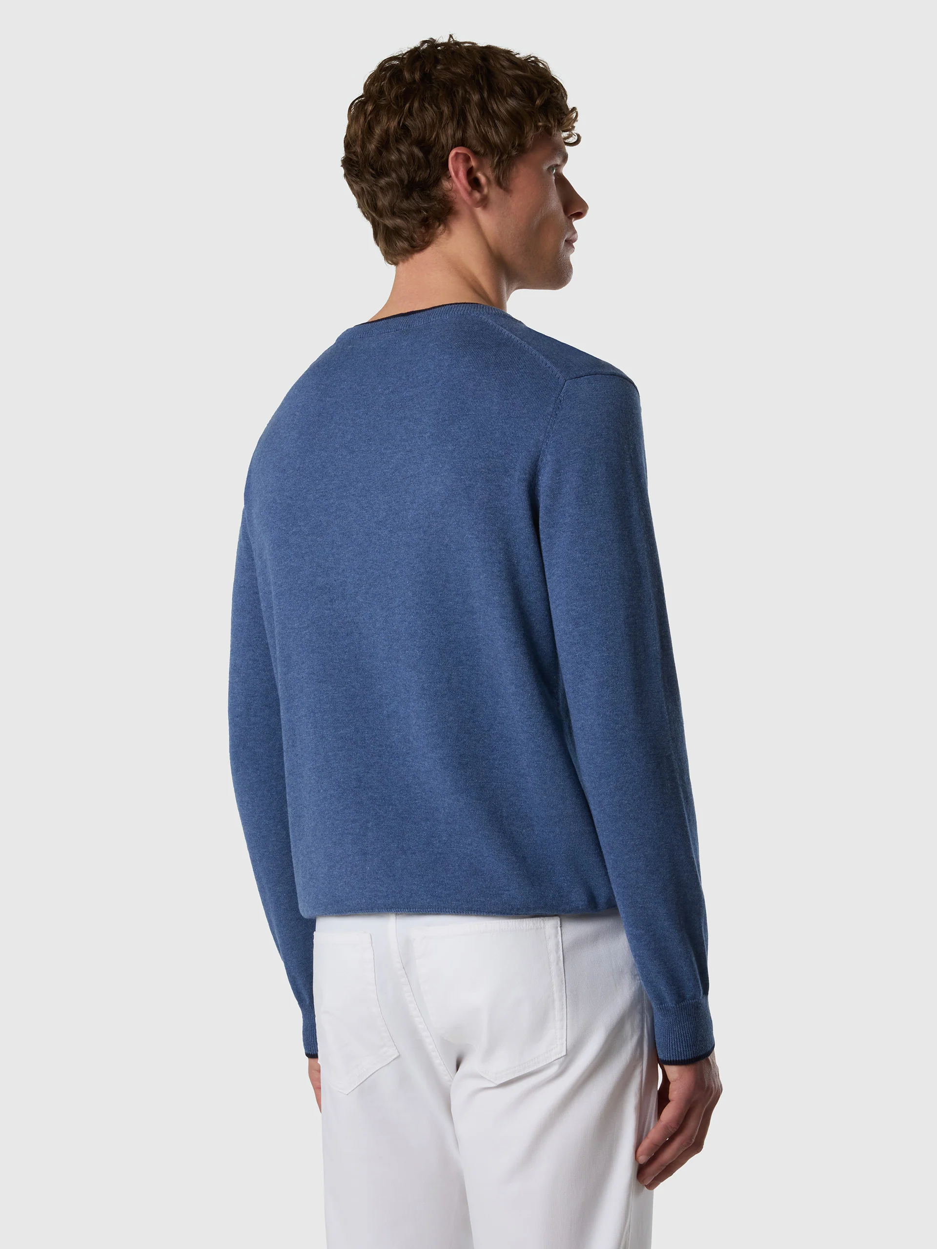 Crew-neck sweater with tonal logo - Image 16