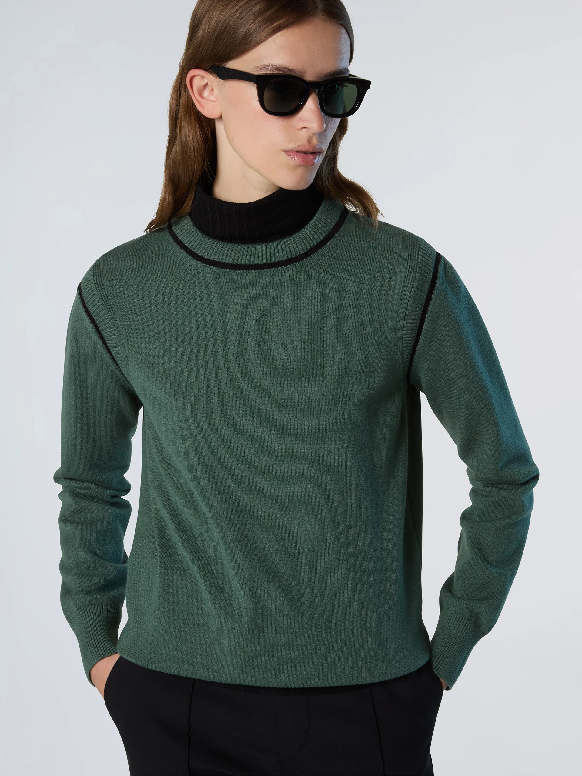 Viscose crew-neck sweater - Image 8