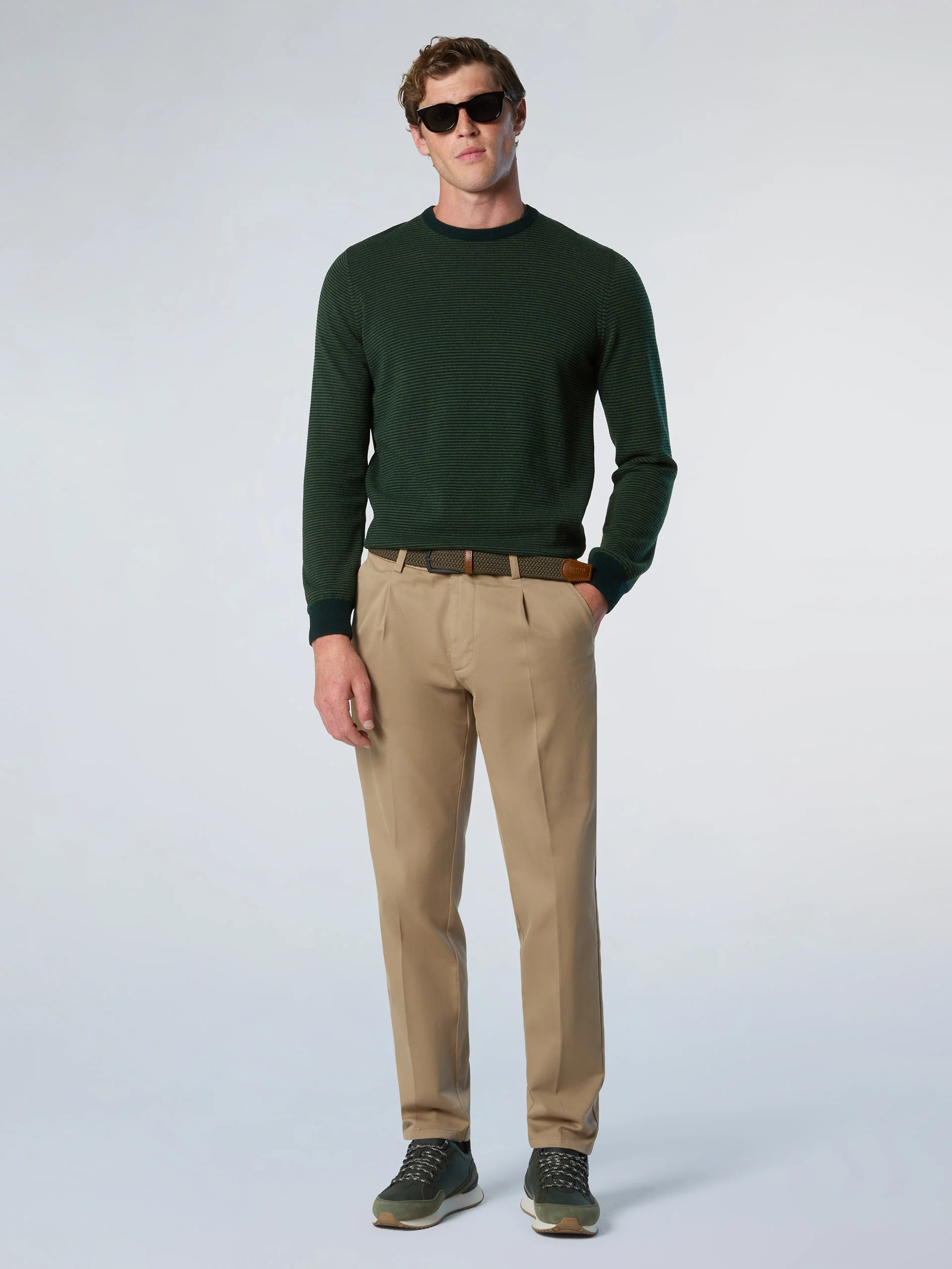 Cashmere blend striped sweater - Image 11