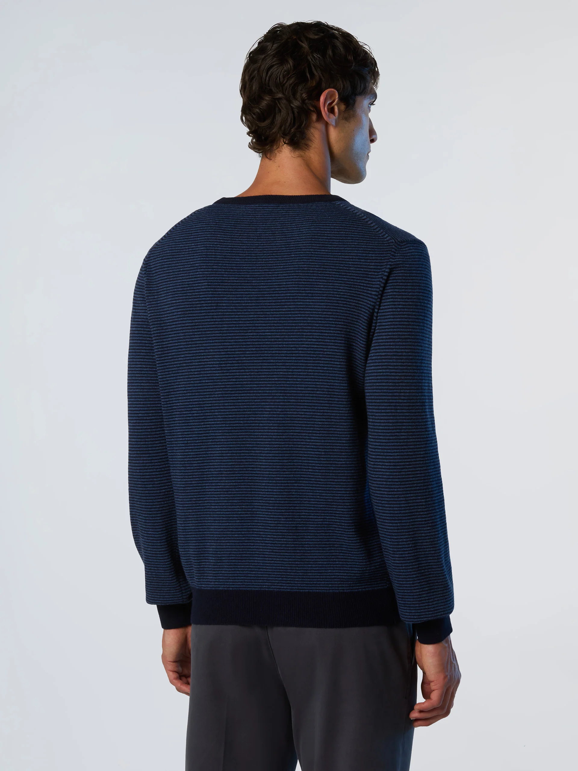 Cashmere blend striped sweater - Image 4