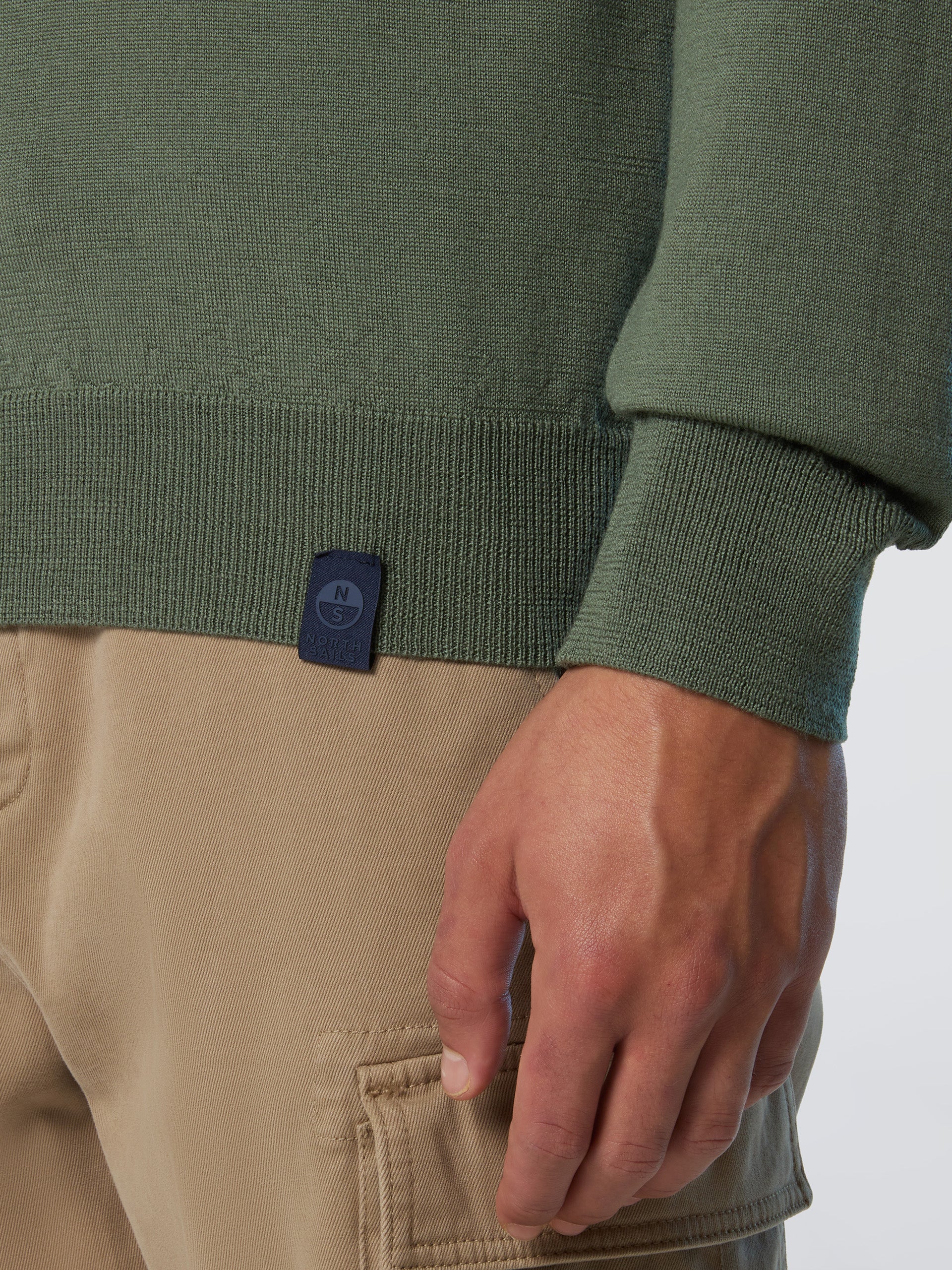 Merino wool crew-neck sweater - Image 24